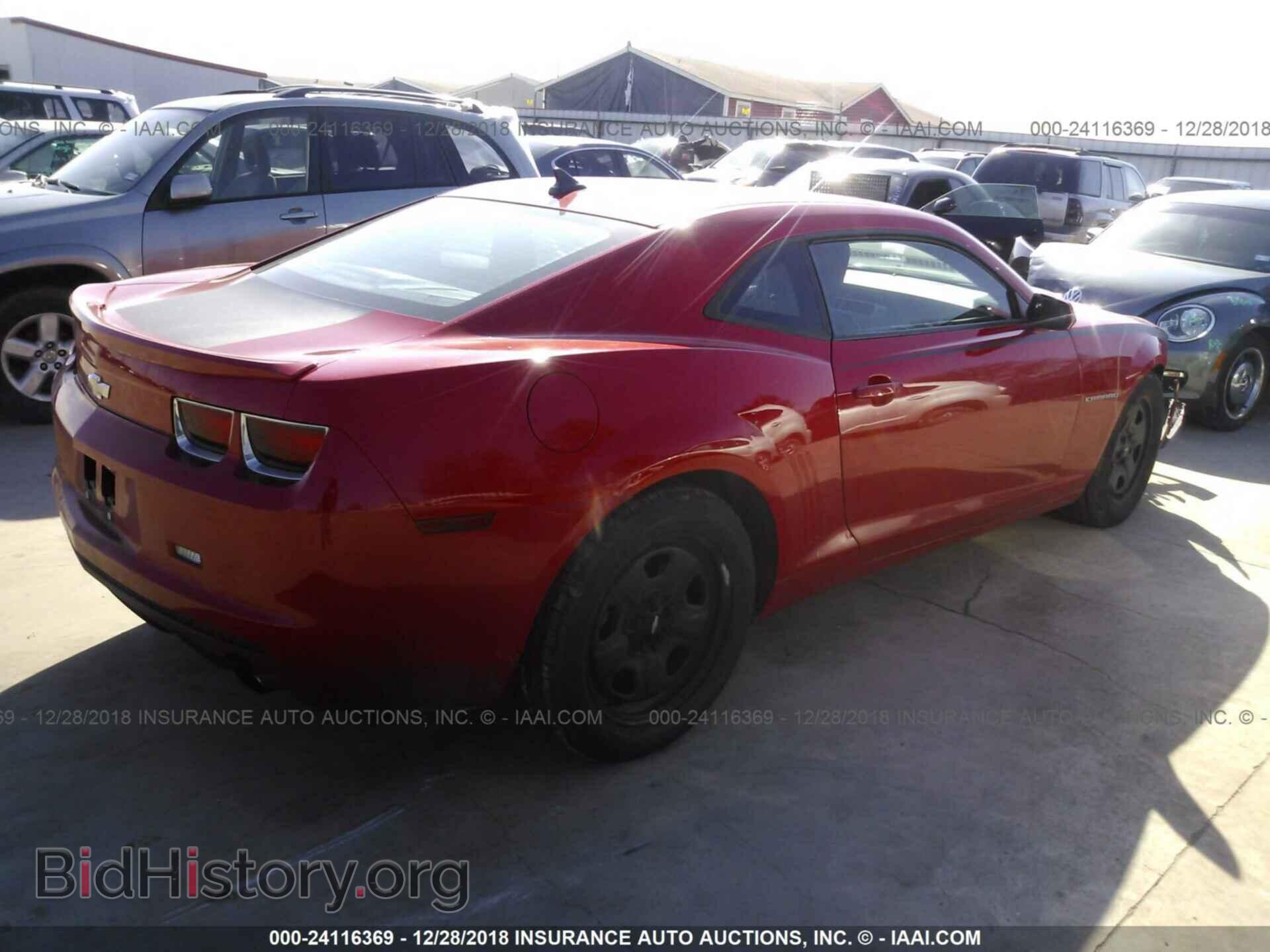 2013 CHEVROLET CAMARO - VIN: 2G1FA1E34D9113342 - Фото 4