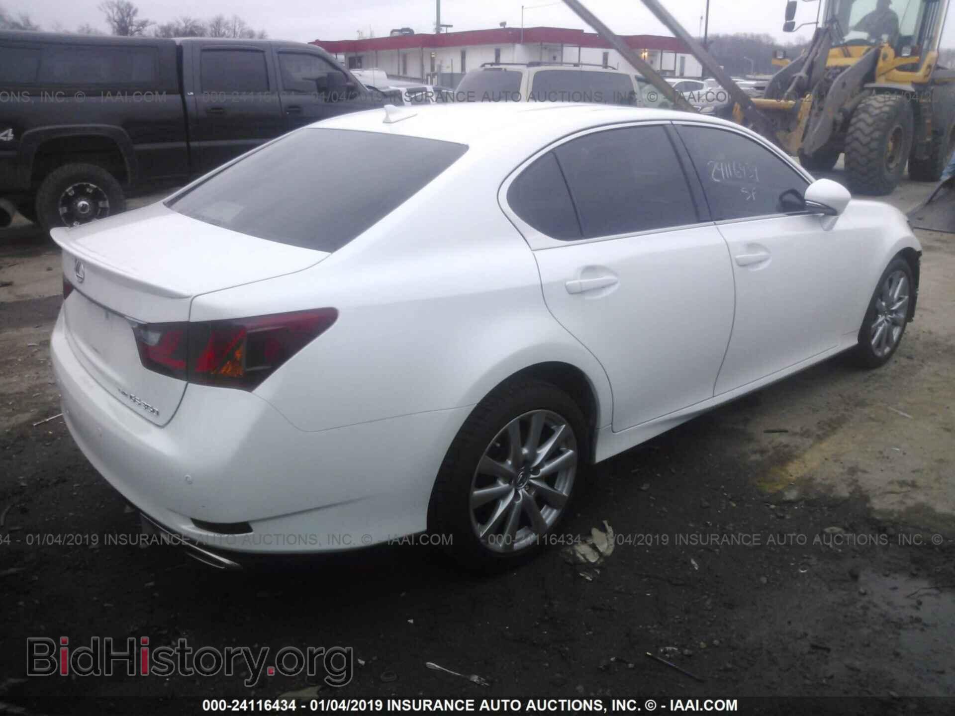 2013 LEXUS GS - VIN: JTHCE1BL7D5008289 - Фото 4