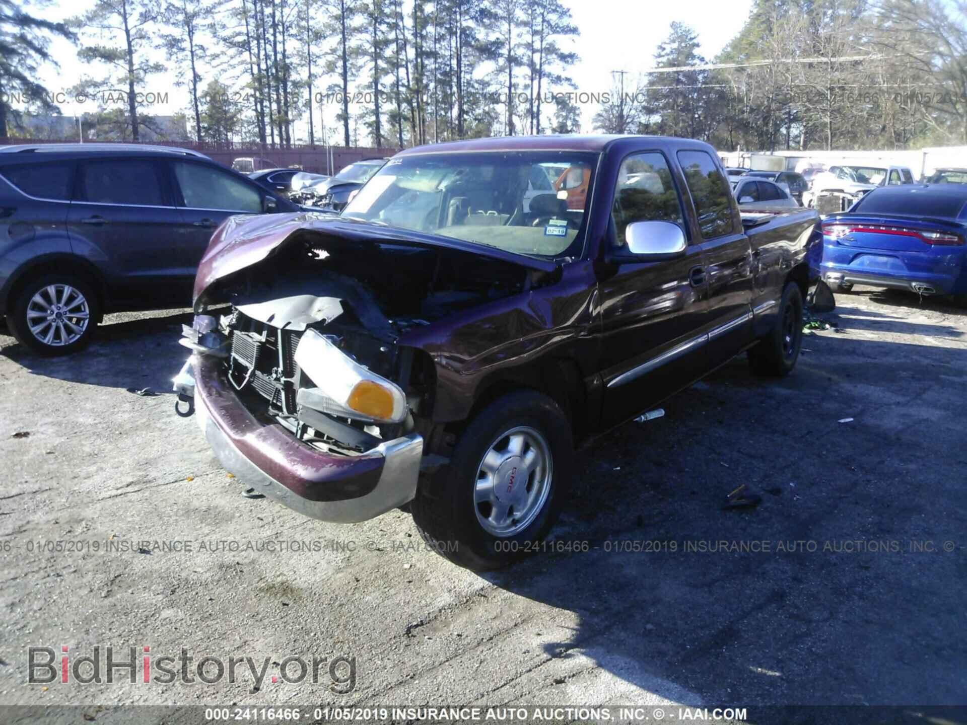 2002 GMC NEW SIERRA - VIN: 2GTEC19TX21167330 - Фото 2