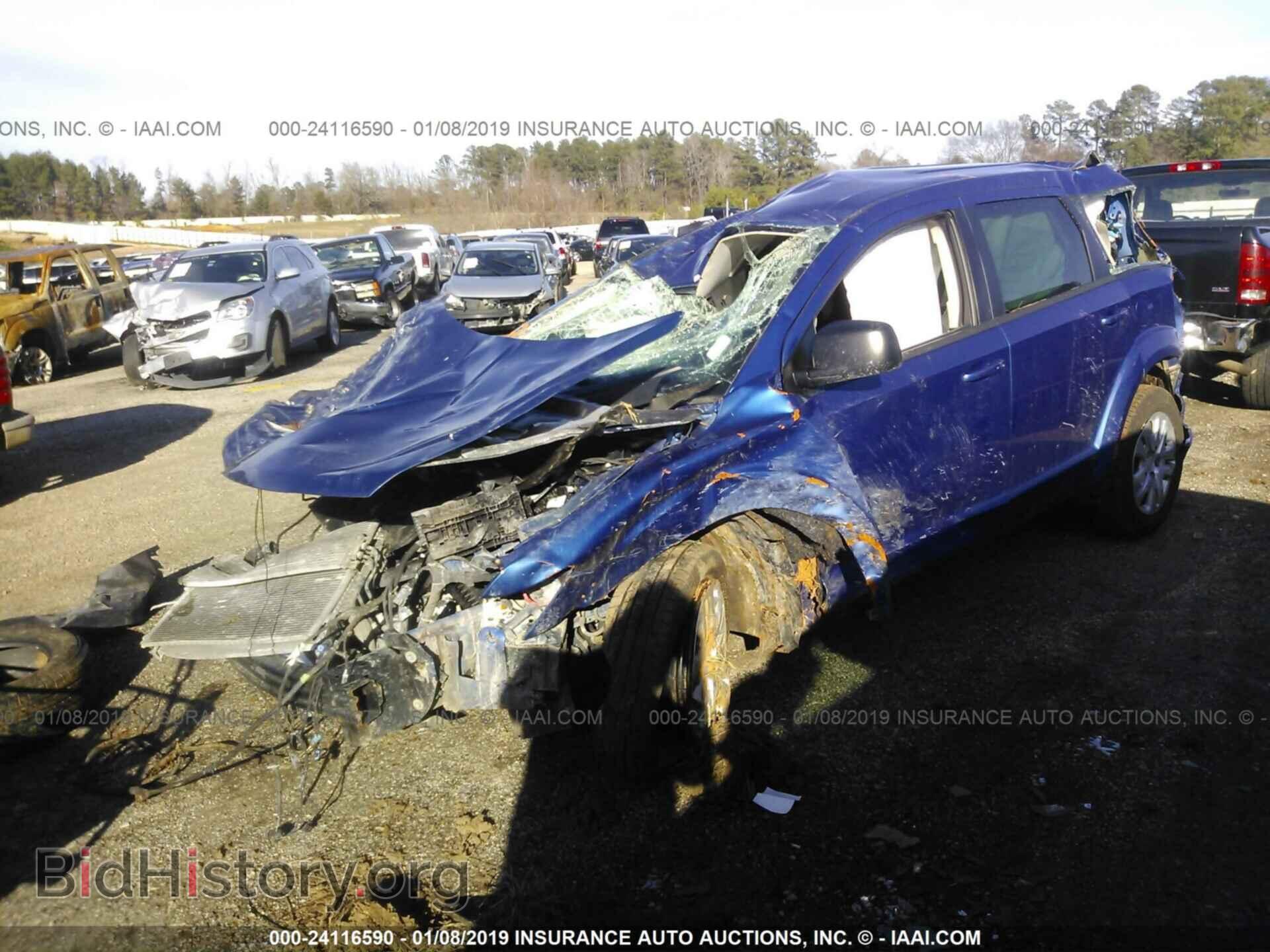 2015 DODGE JOURNEY - VIN: 3C4PDCAB3FT587729 - Photo 2