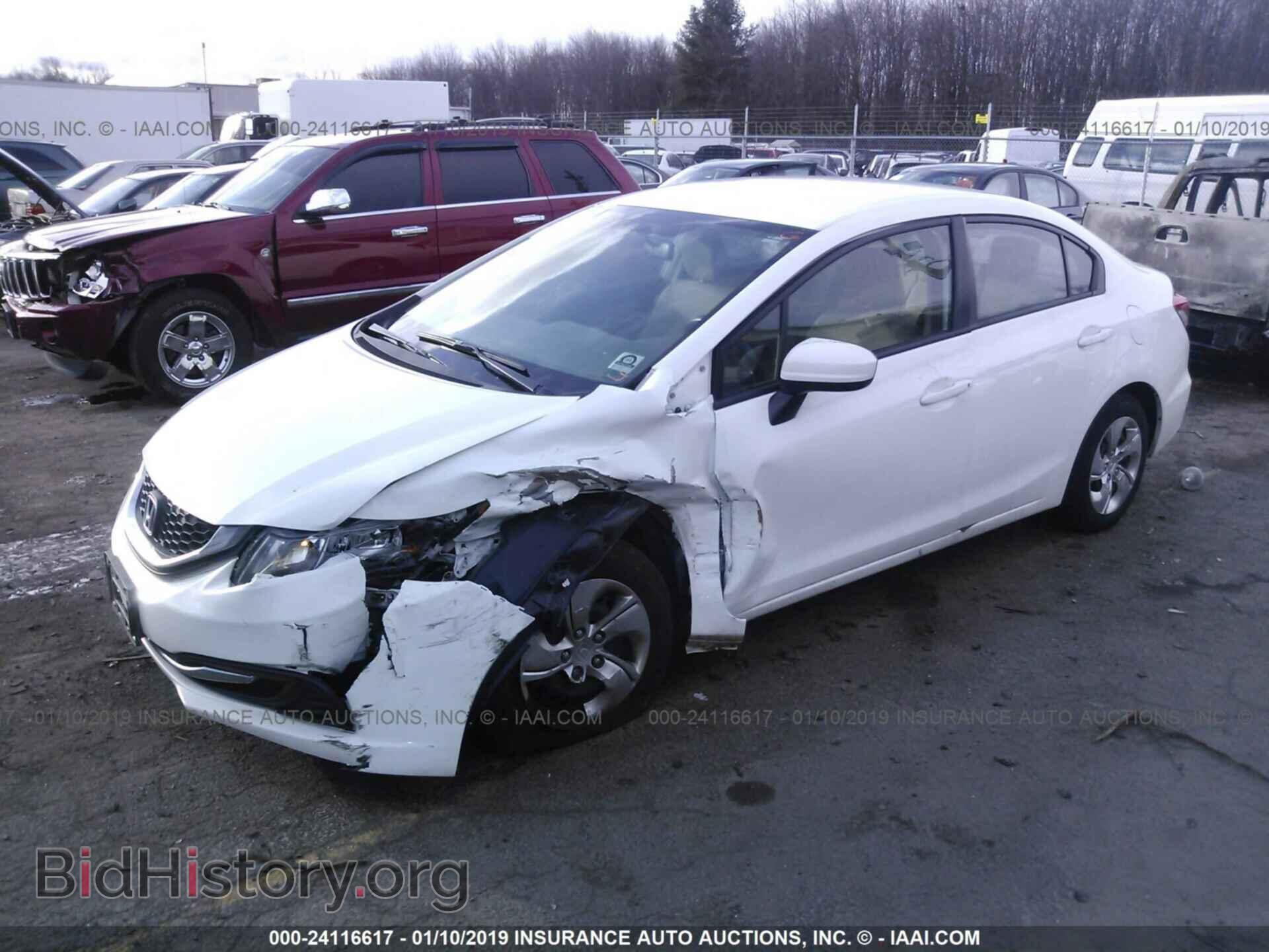 2014 HONDA CIVIC - VIN: 19XFB2F52EE224033 - Photo 2