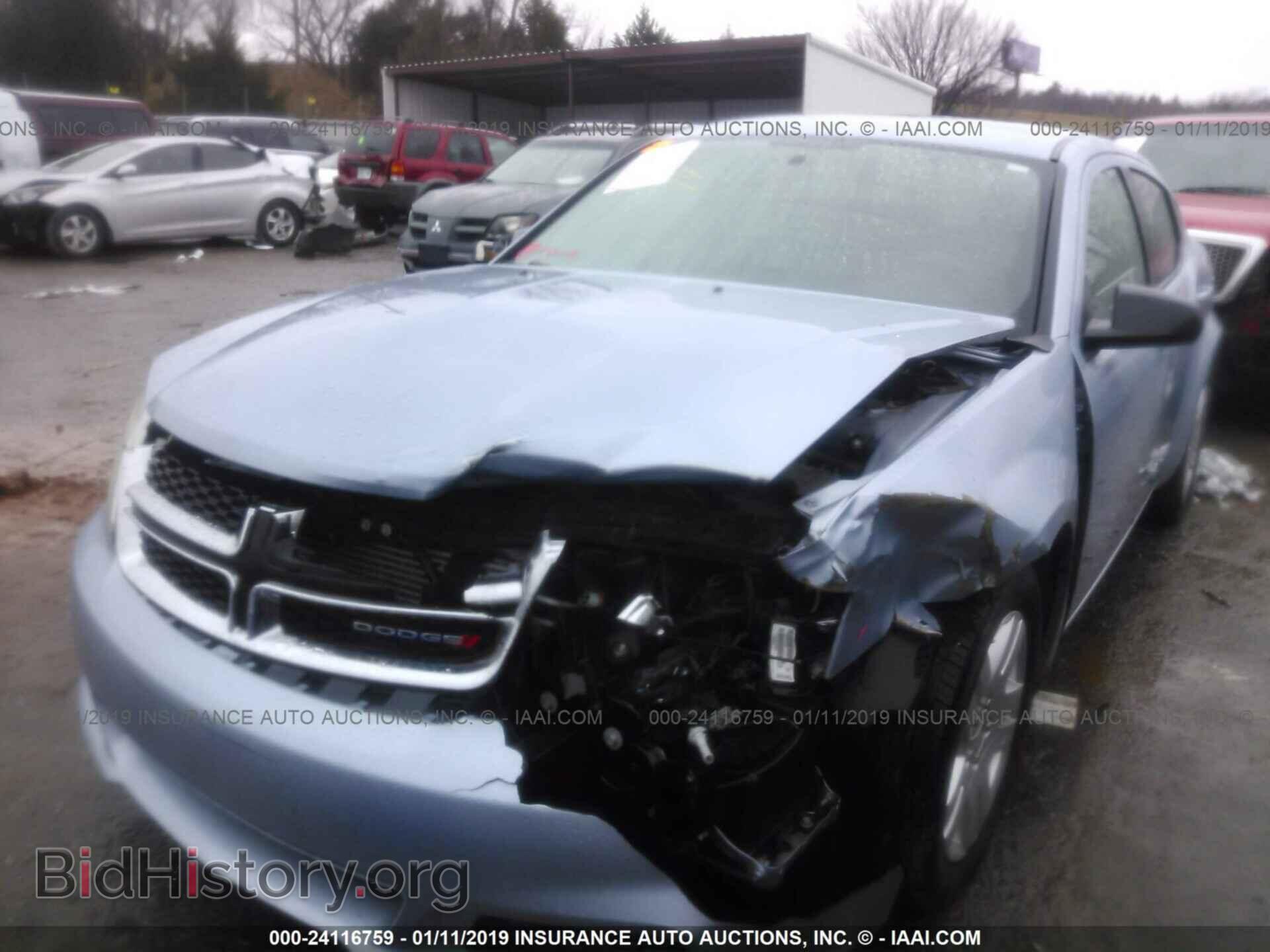 2013 DODGE AVENGER - VIN: 1C3CDZAB6DN602825 - Фото 2