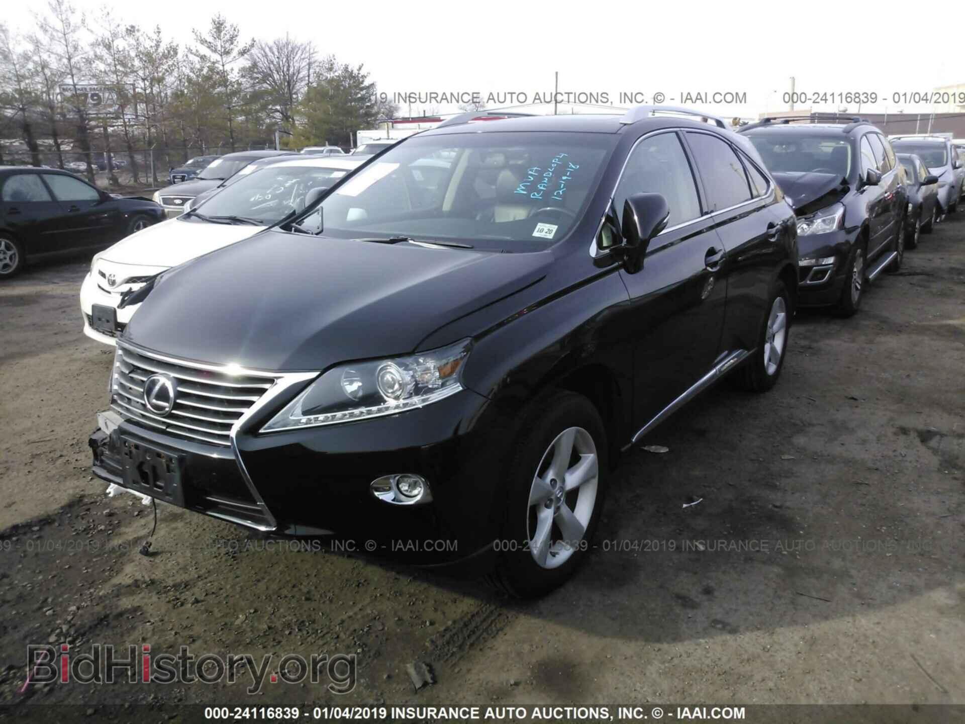 2015 LEXUS RX - VIN: 2T2BK1BA1FC306150 - Photo 2