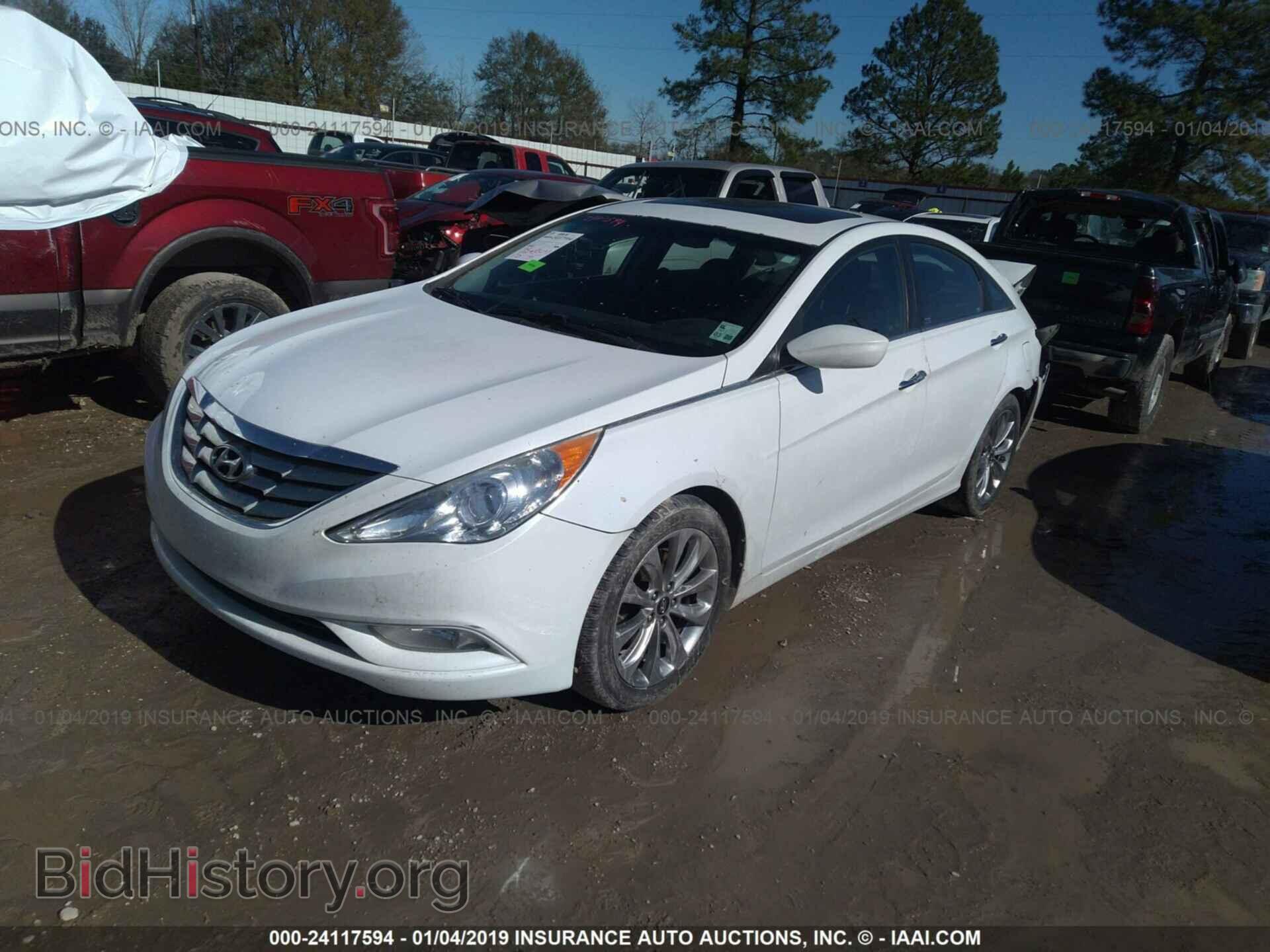2012 HYUNDAI SONATA - VIN: 5NPEC4AB6CH480606 - Фото 2