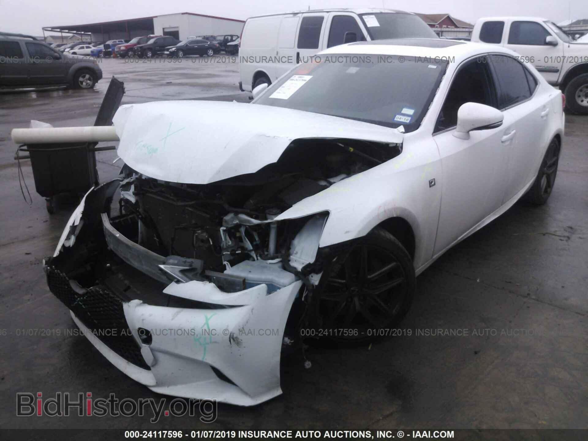 2014 LEXUS IS - VIN: JTHBE1D20E5012461 - Фото 2