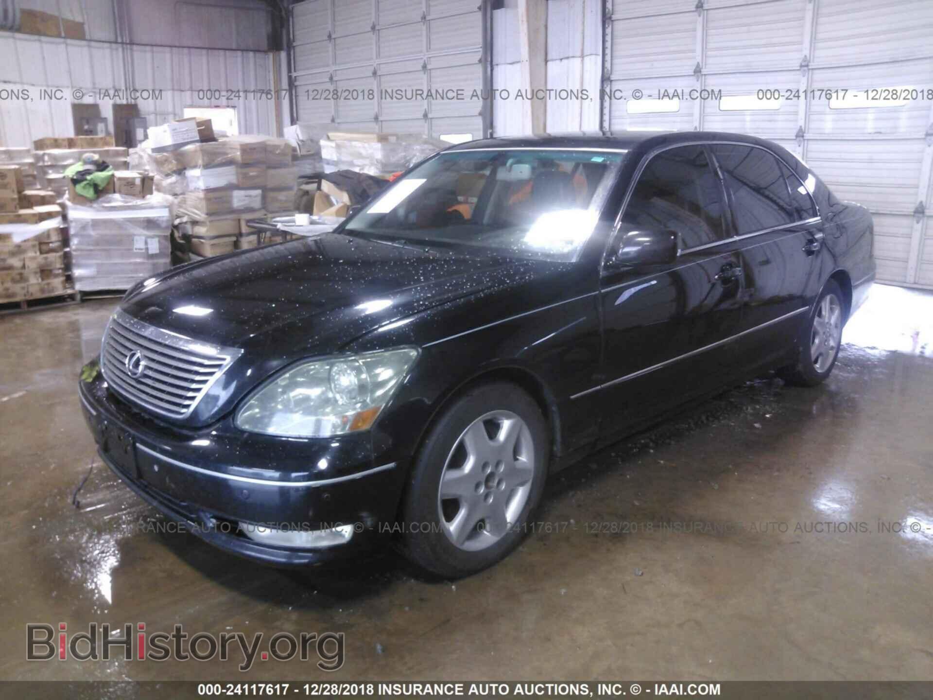 2004 LEXUS LS - VIN: JTHBN36F340153466 - Фото 2