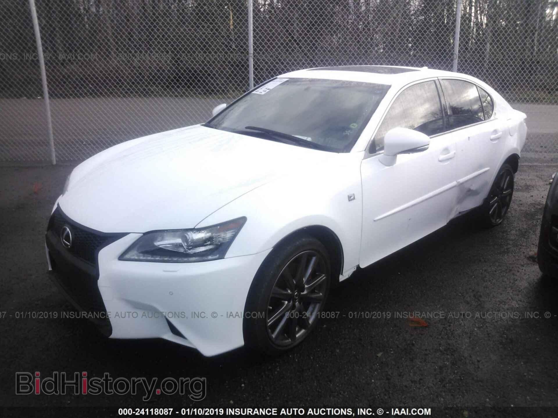 2015 LEXUS GS - VIN: JTHCE1BL8FA001572 - Фото 2