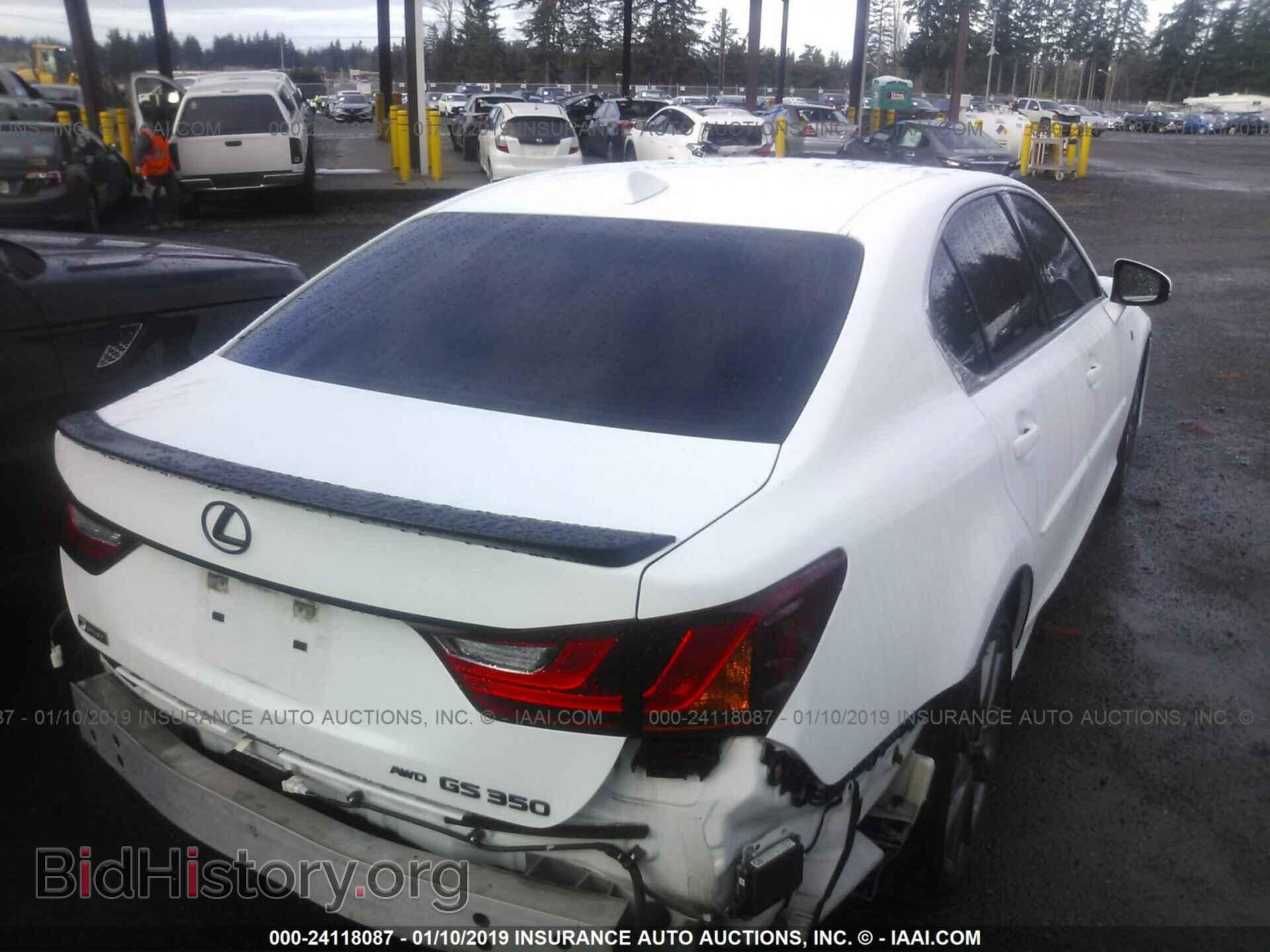 2015 LEXUS GS - VIN: JTHCE1BL8FA001572 - Фото 4