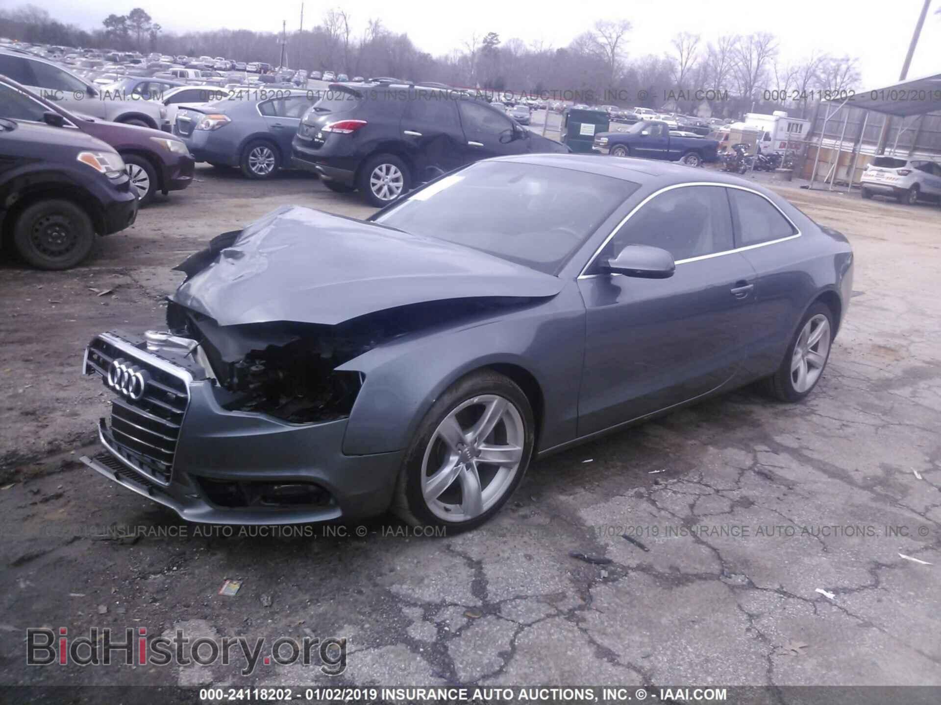 2014 AUDI A5 - VIN: WAUCFAFR2EA045401 - Photo 2