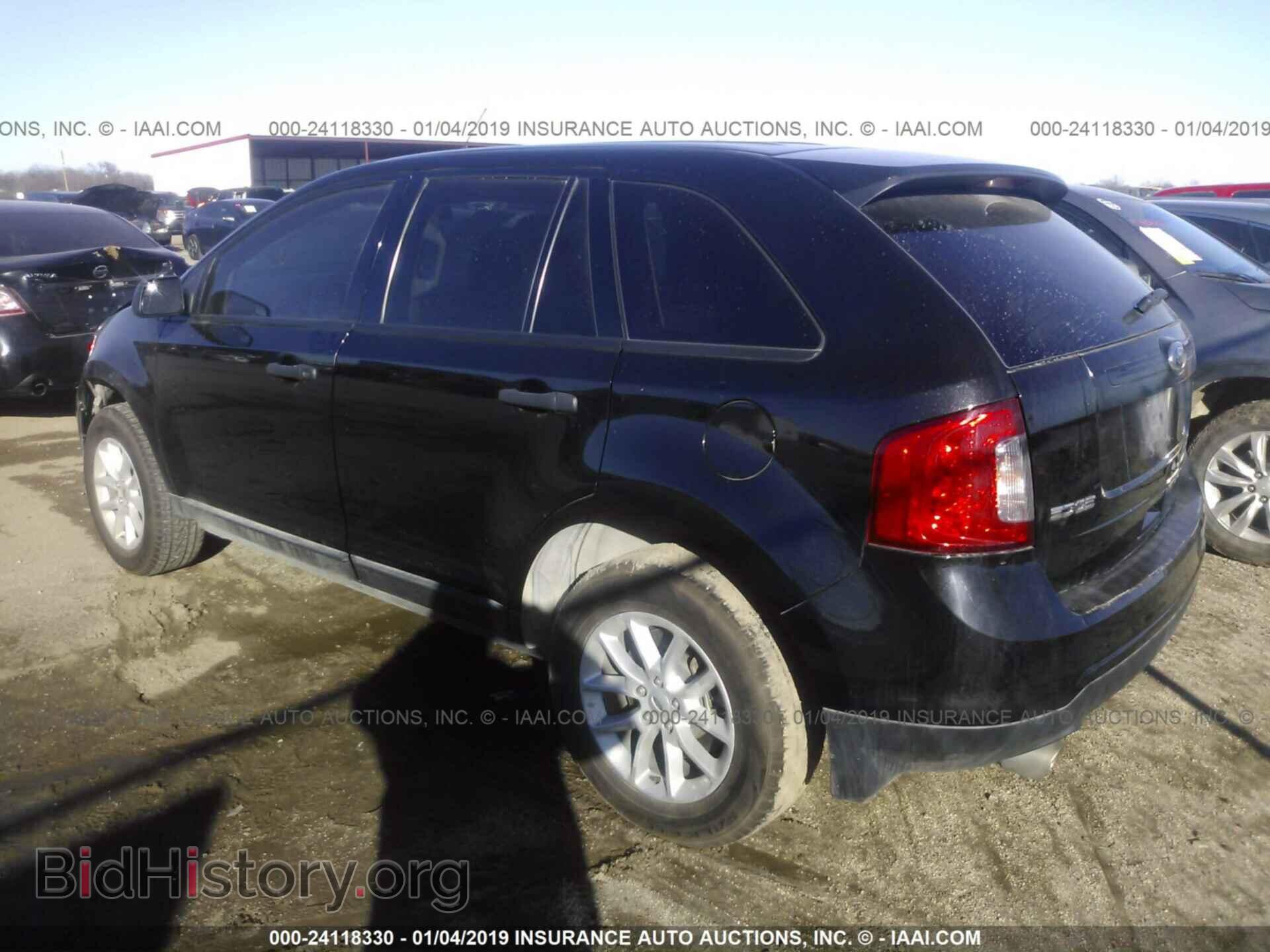 2013 FORD EDGE - VIN: 2FMDK3GC6DBE25154 - Photo 3