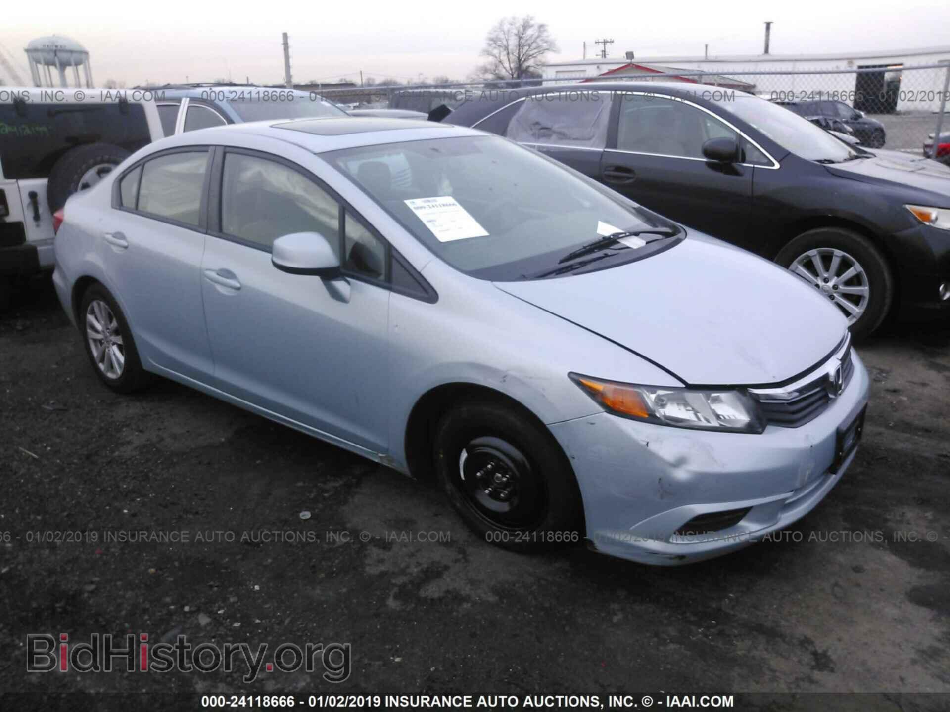 Фотография 2HGFB2F89CH541269 - HONDA CIVIC 2012