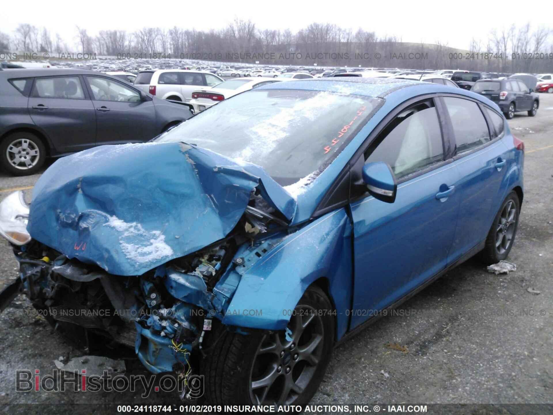 2014 FORD FOCUS - VIN: 1FADP3K26EL129840 - Фото 2
