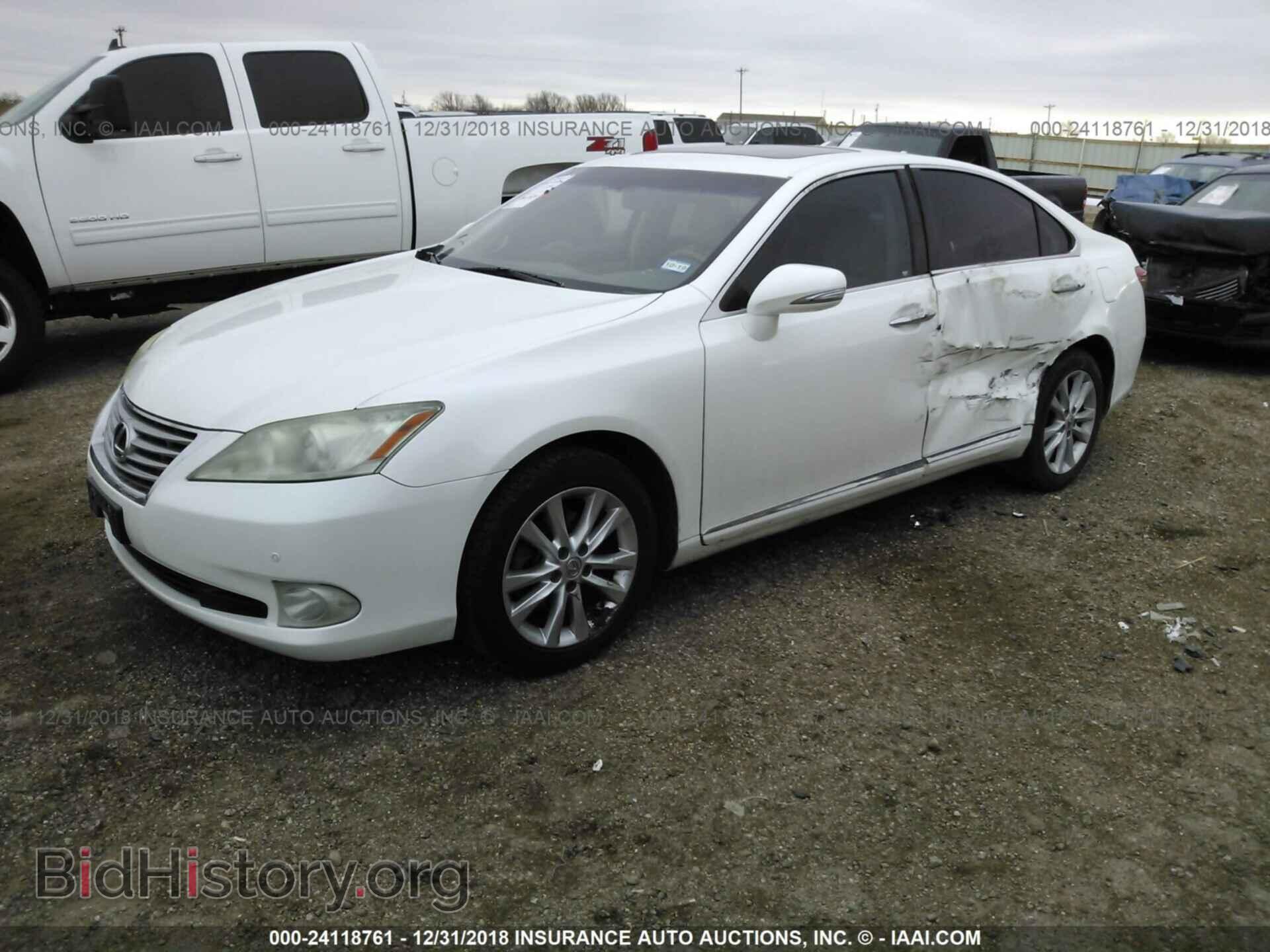 2012 LEXUS ES - VIN: JTHBK1EG6C2490692 - Photo 2