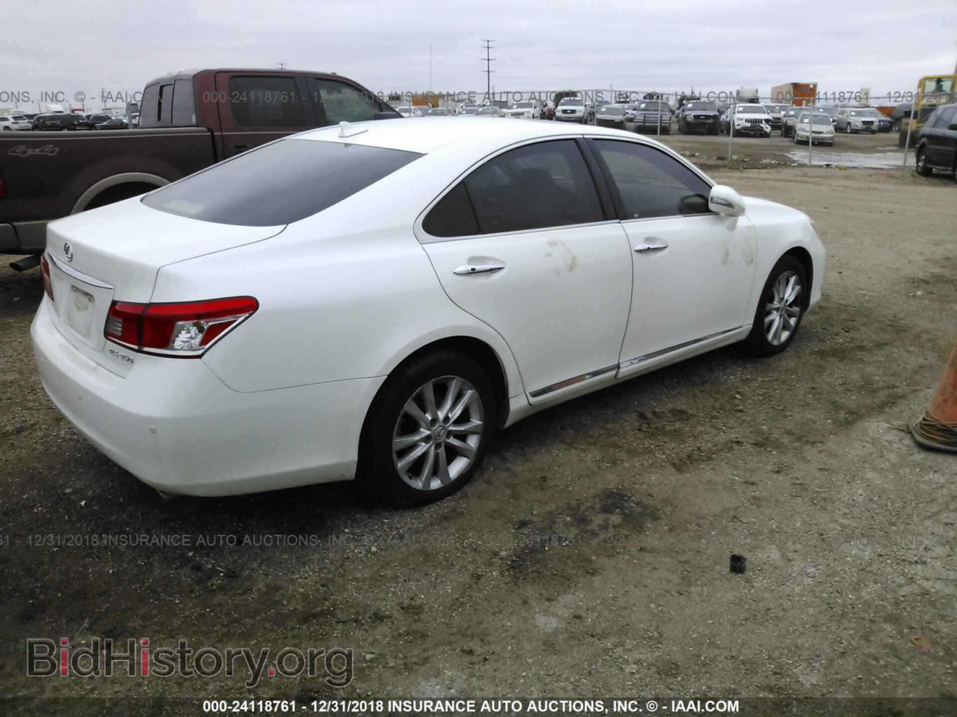 2012 LEXUS ES - VIN: JTHBK1EG6C2490692 - Photo 4