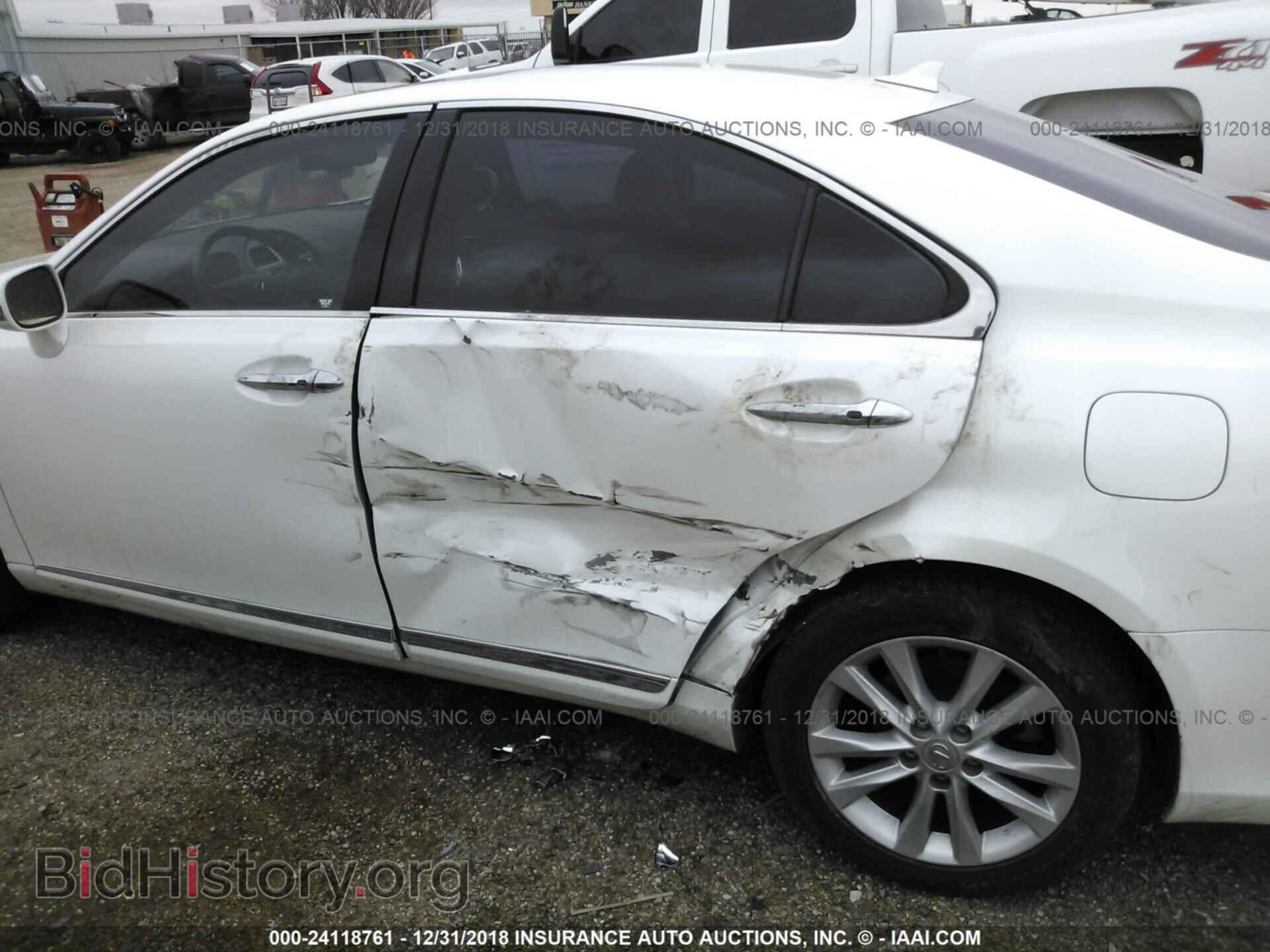 2012 LEXUS ES - VIN: JTHBK1EG6C2490692 - Photo 6