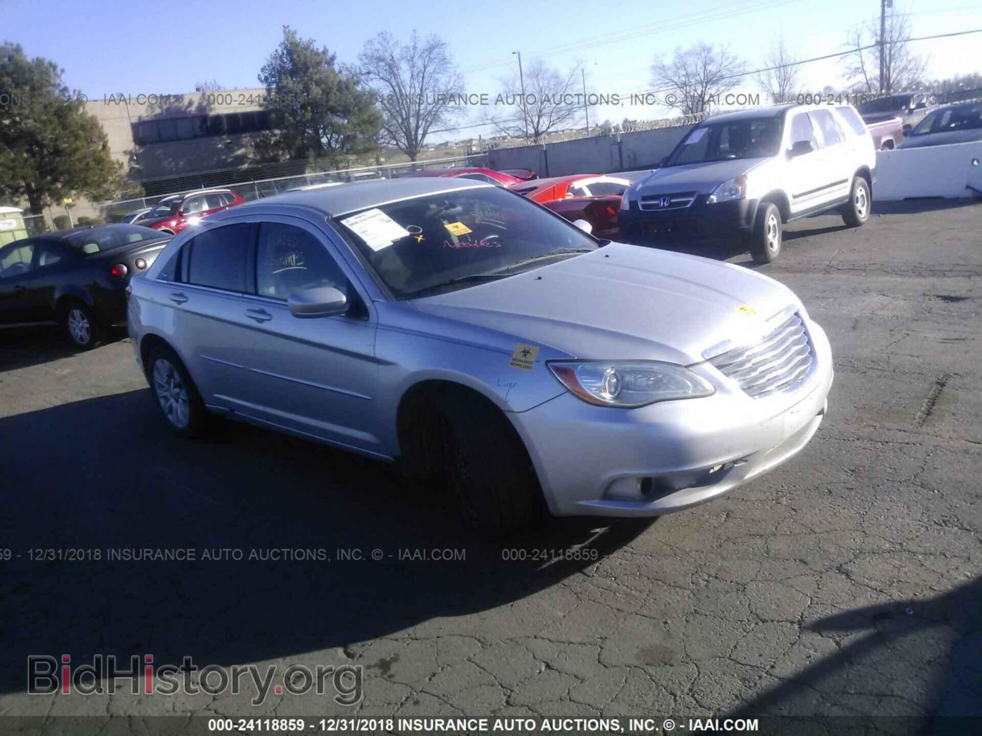 Фотография 1C3CCBAB5CN199705 - CHRYSLER 200 2012