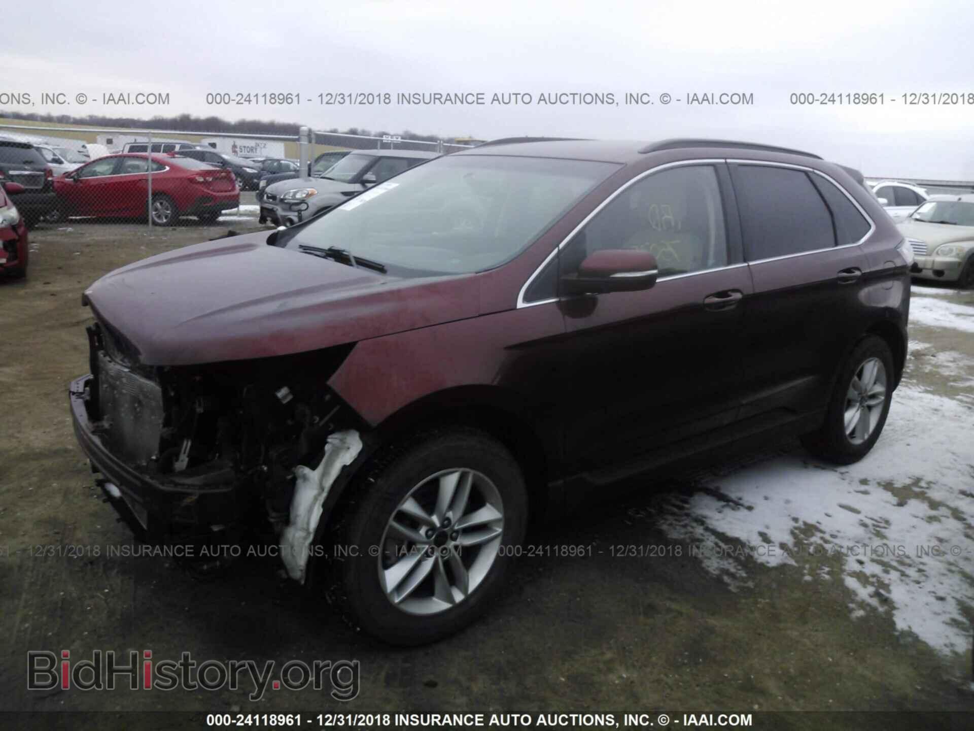 2015 FORD EDGE - VIN: 2FMTK4J88FBB09814 - Photo 2