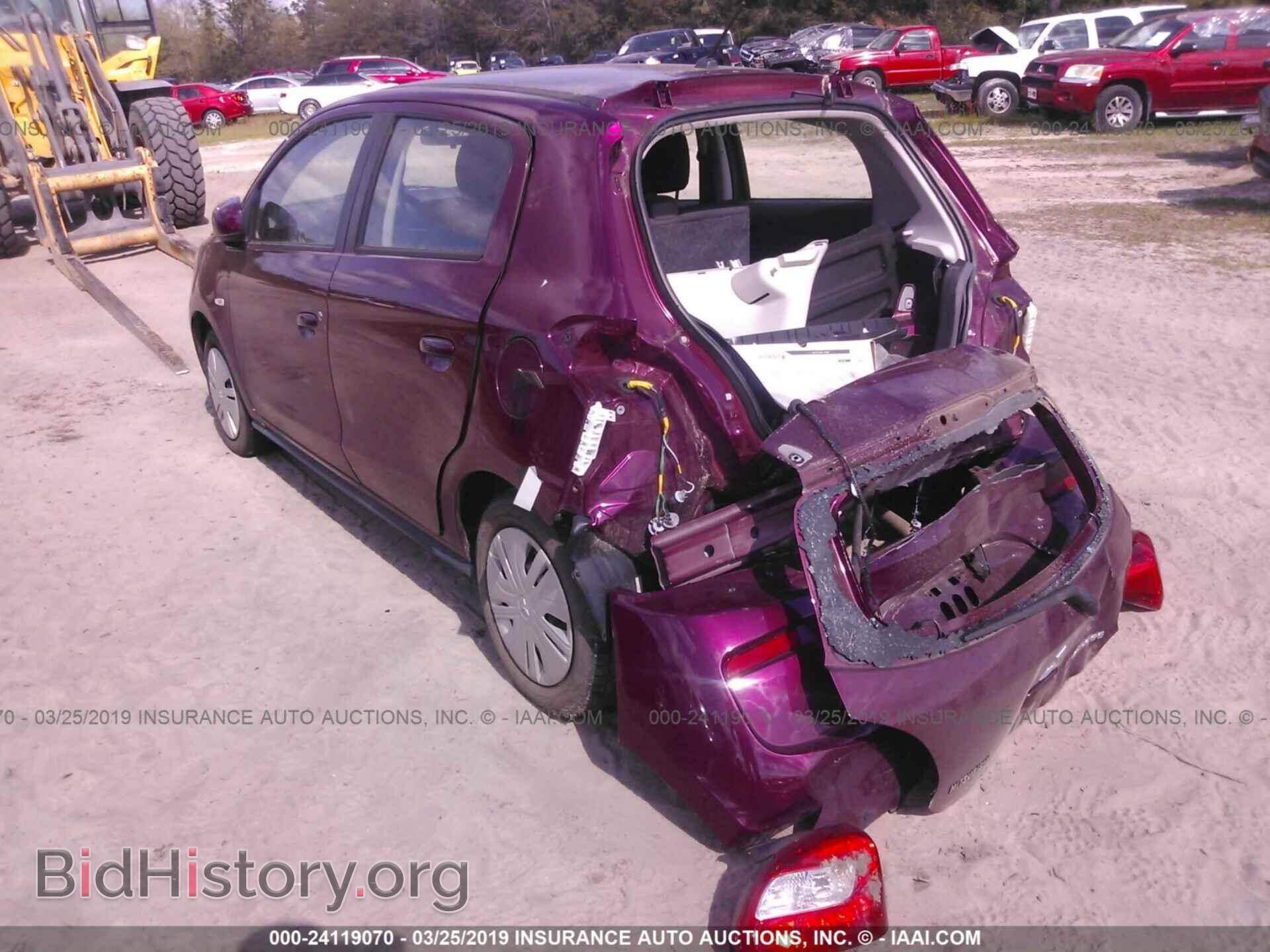 2017 MITSUBISHI MIRAGE - VIN: ML32A3HJ4HH014181 - Фото 3