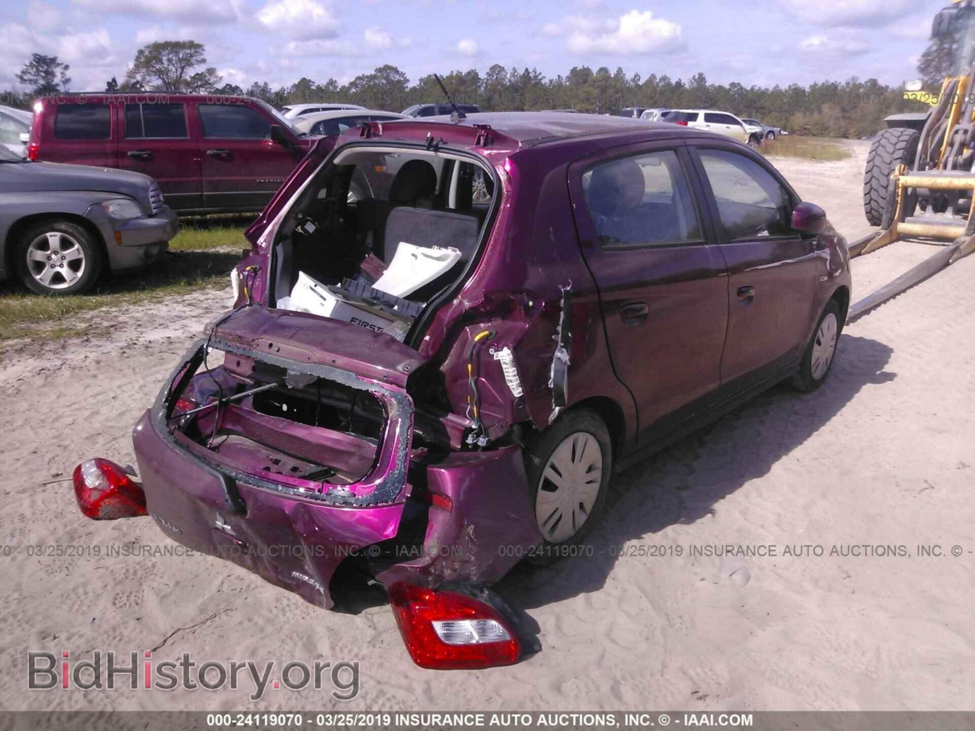 2017 MITSUBISHI MIRAGE - VIN: ML32A3HJ4HH014181 - Фото 4