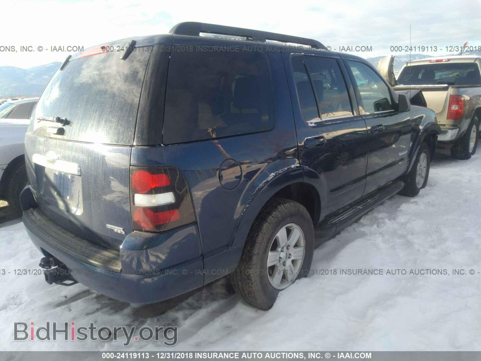 2007 FORD EXPLORER - VIN: 1FMEU73E37UA96084 - Фото 4