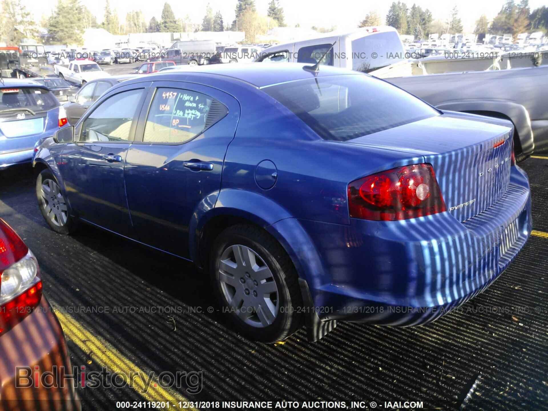 2014 DODGE AVENGER - VIN: 1C3CDZAB3EN139883 - Фото 3