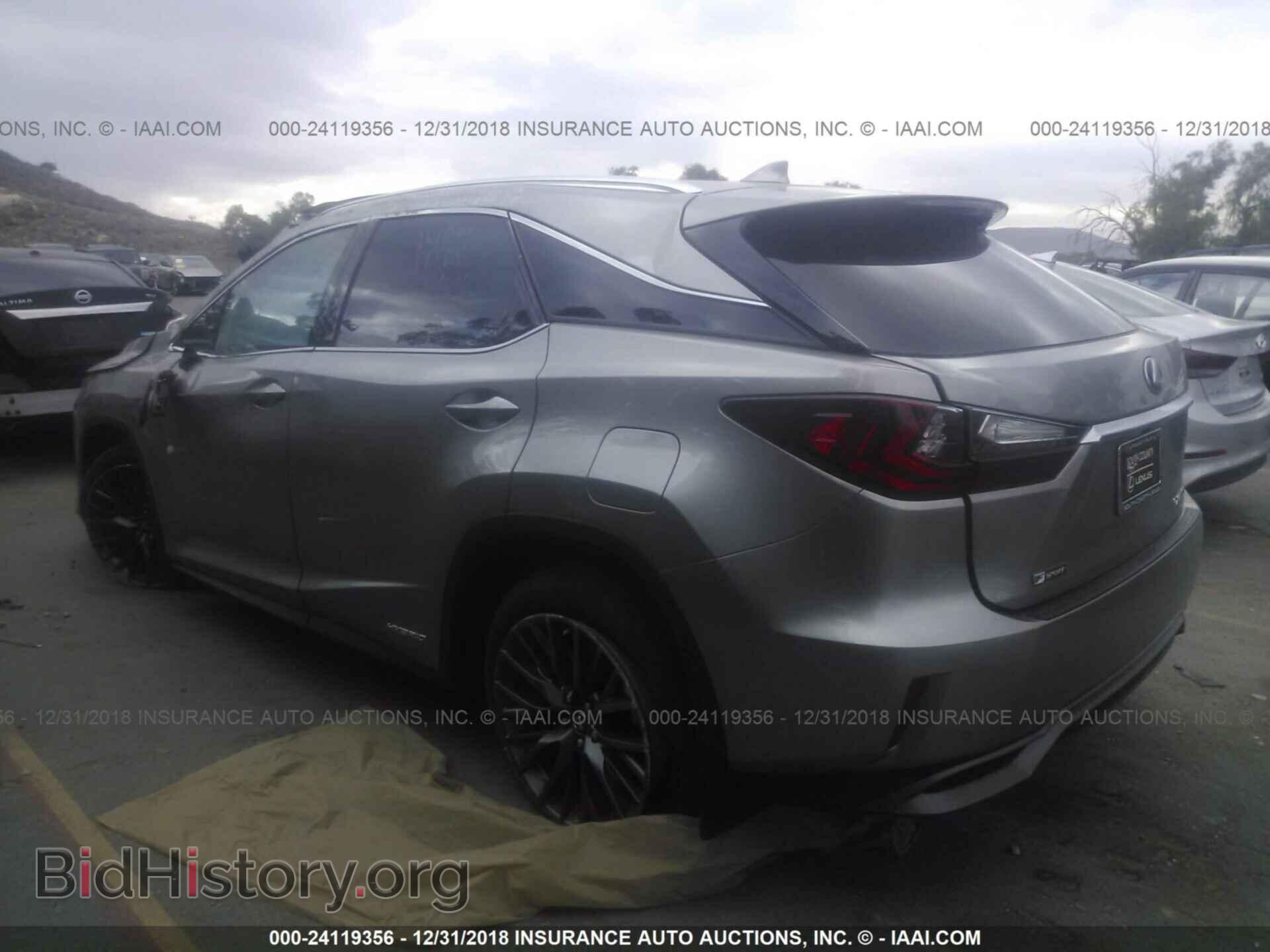 2017 LEXUS RX - VIN: 2T2BGMCA0HC017197 - Фото 3