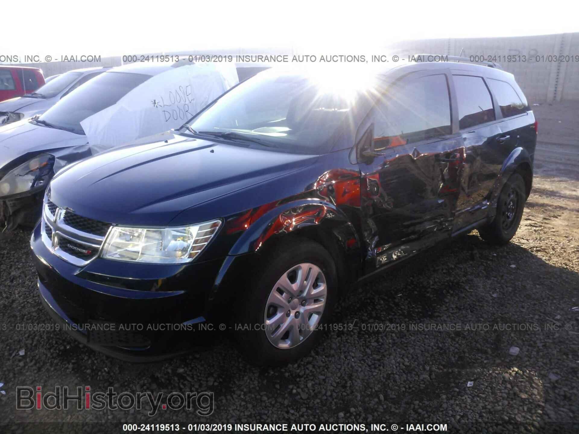 2017 DODGE JOURNEY - VIN: 3C4PDCAB6HT522022 - Фото 2