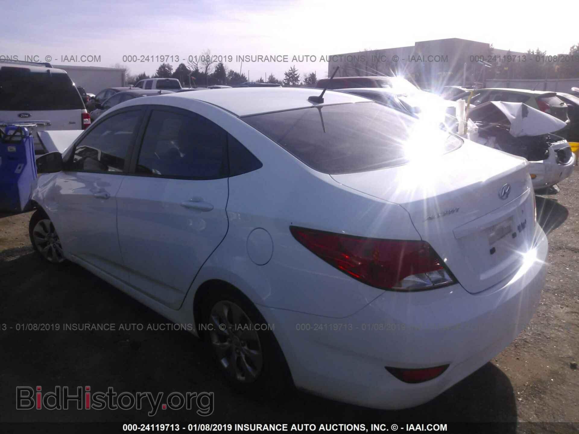 2016 HYUNDAI ACCENT - VIN: KMHCT4AE3GU074419 - Фото 3