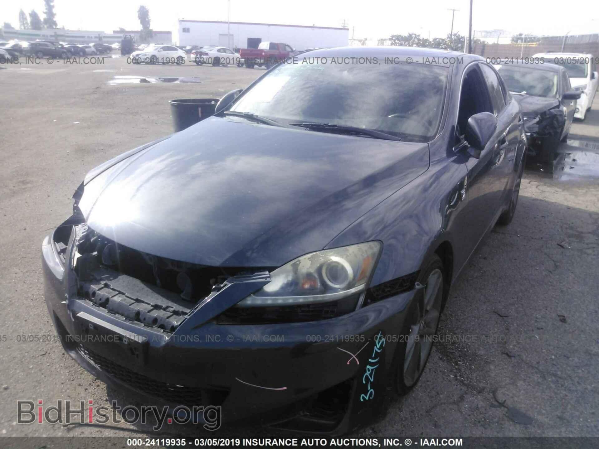 2011 LEXUS IS - VIN: JTHBF5C28B5142649 - Photo 2