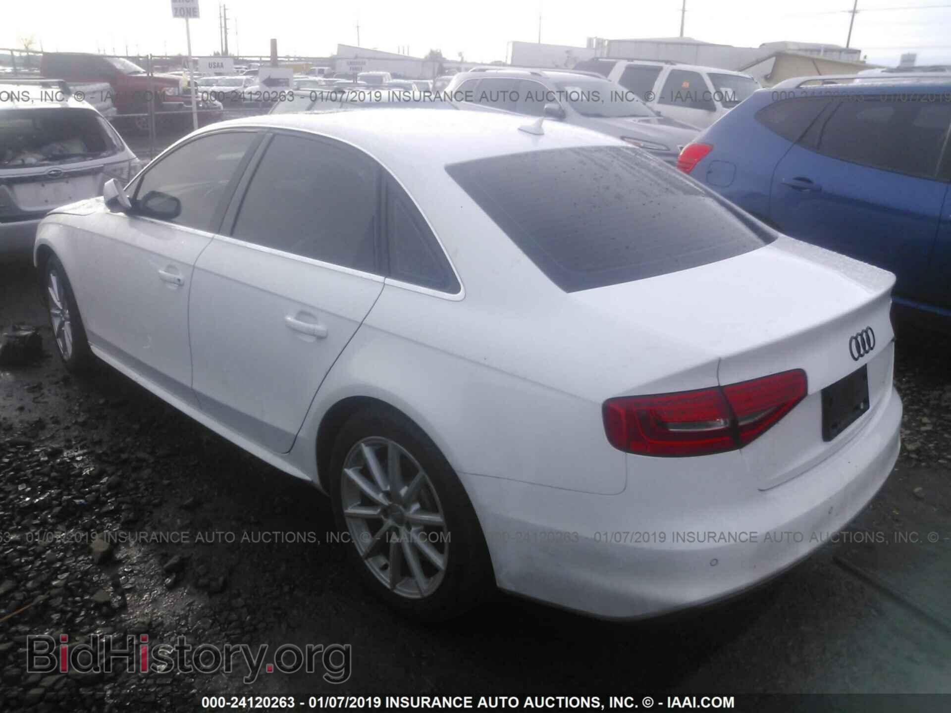 2014 AUDI A4 - VIN: WAUFFAFL8EN029754 - Фото 3