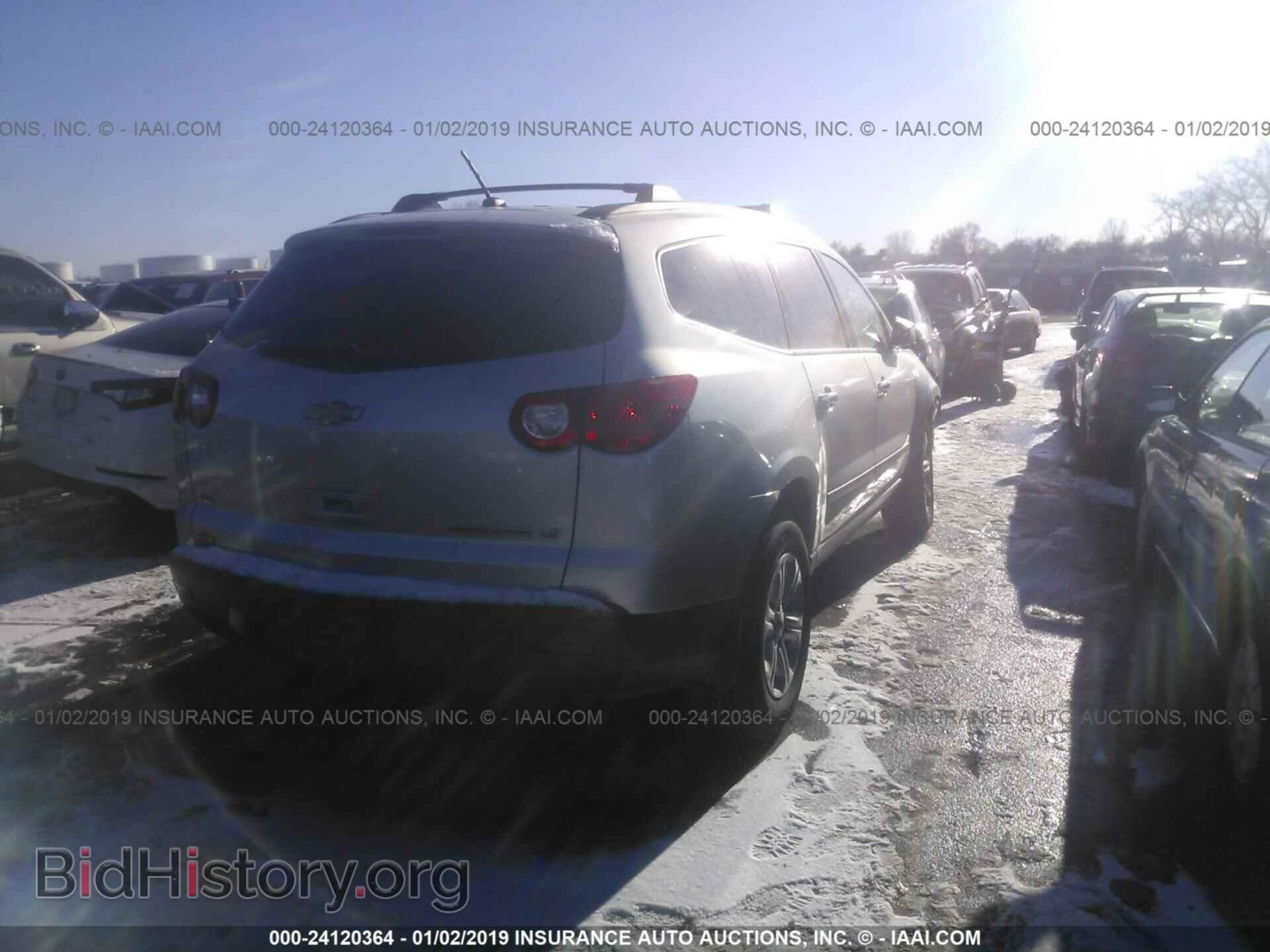 2012 CHEVROLET TRAVERSE - VIN: 1GNKVFED9CJ210692 - Фото 4