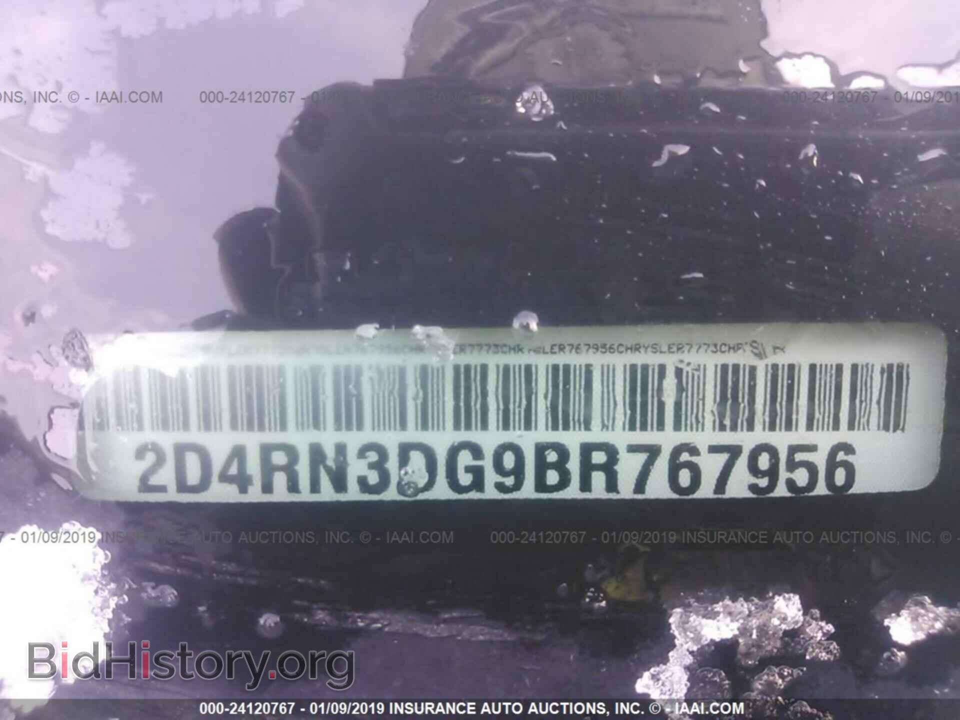 2011 DODGE GRAND CARAVAN - VIN: 2D4RN3DG9BR767956 - Photo 9