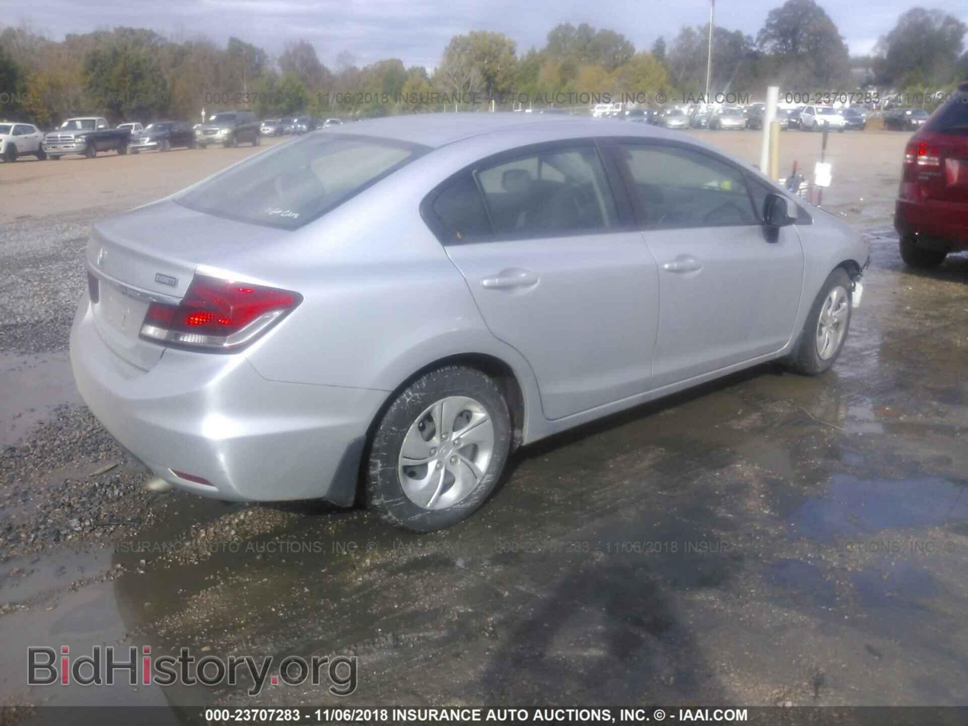 2013 HONDA CIVIC - VIN: 2HGFB2F53DH580544 - Фото 4