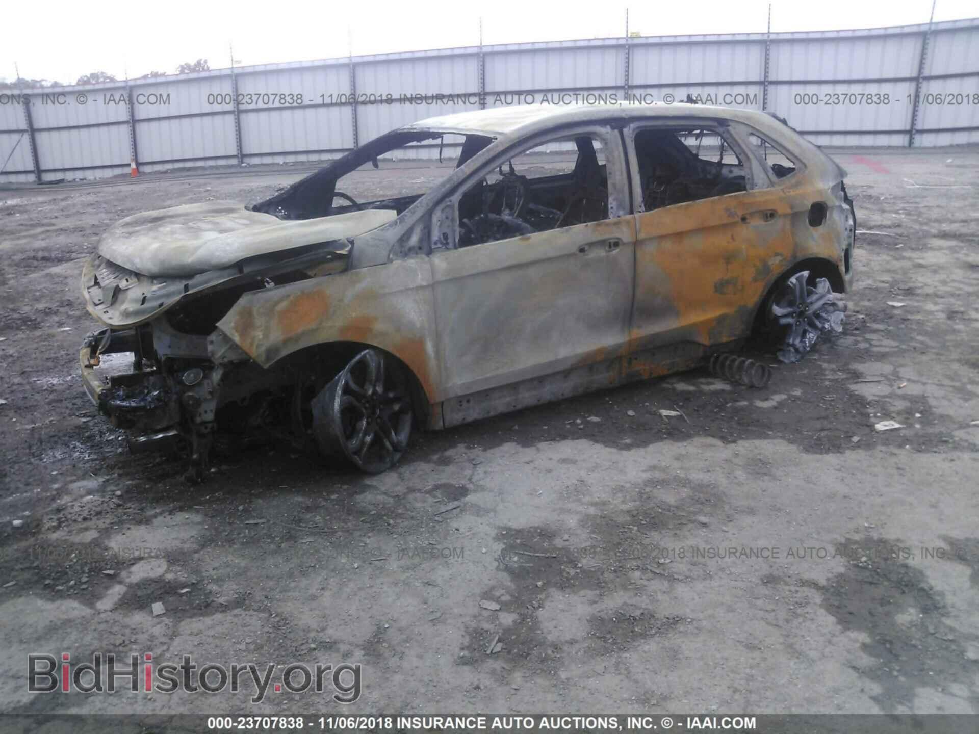 2015 FORD EDGE - VIN: 2FMTK3K96FBB35121 - Фото 2