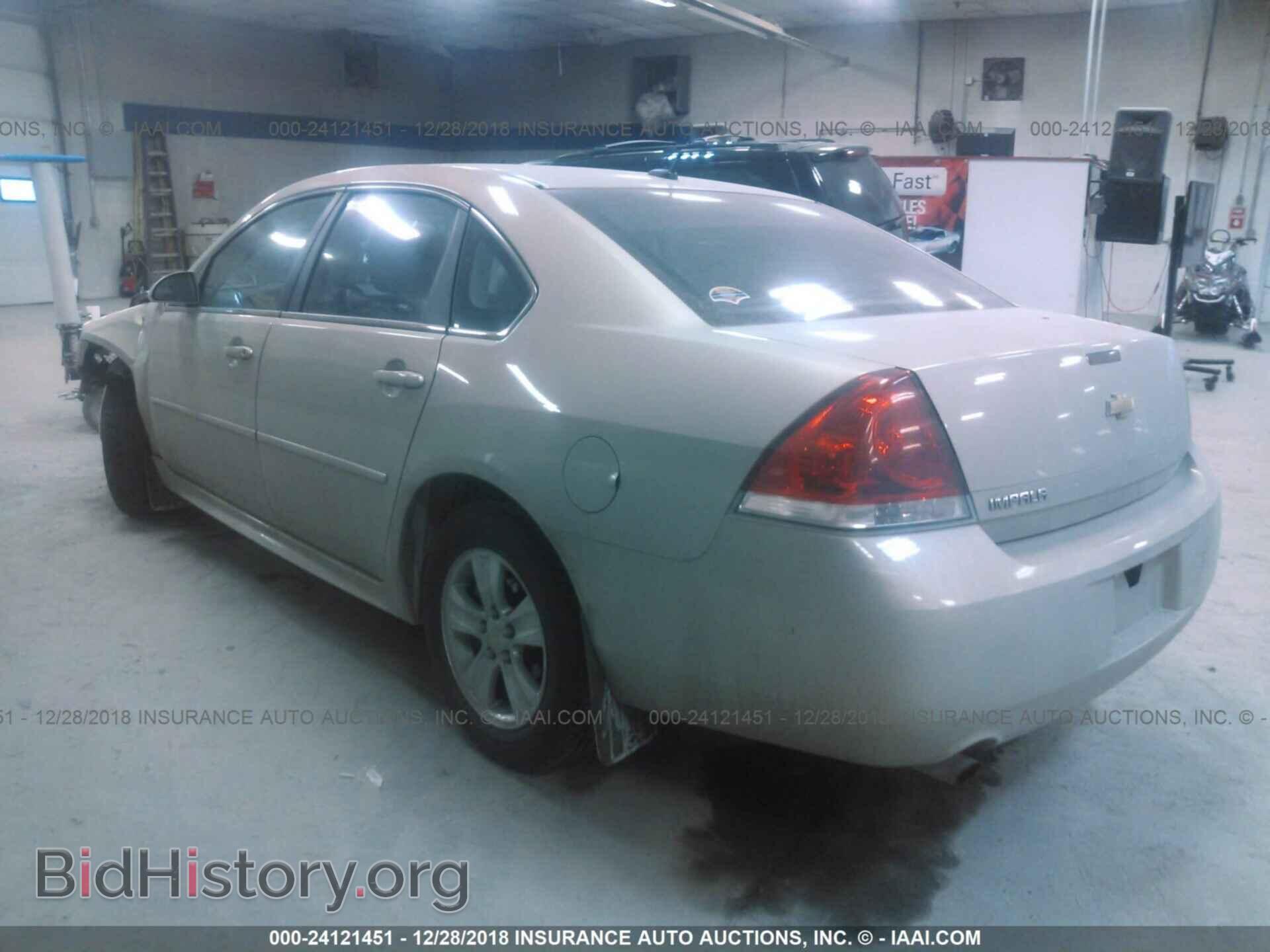 2012 CHEVROLET IMPALA - VIN: 2G1WA5E3XC1141764 - Фото 3