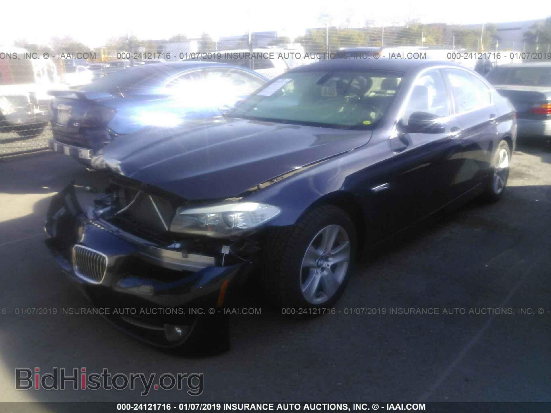 2012 BMW 528 - VIN: WBAXG5C54CDX01827 - Фото 2