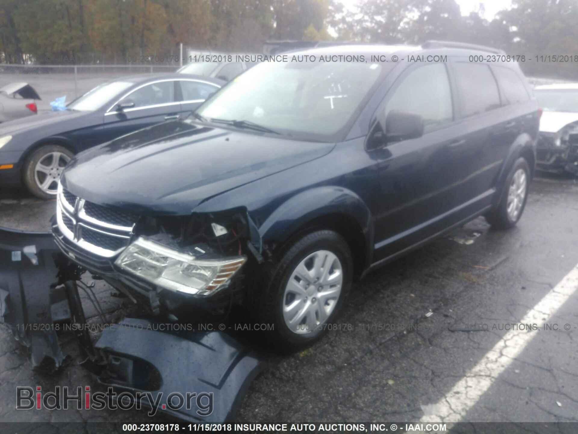 2014 DODGE JOURNEY - VIN: 3C4PDCAB6ET117466 - Фото 2