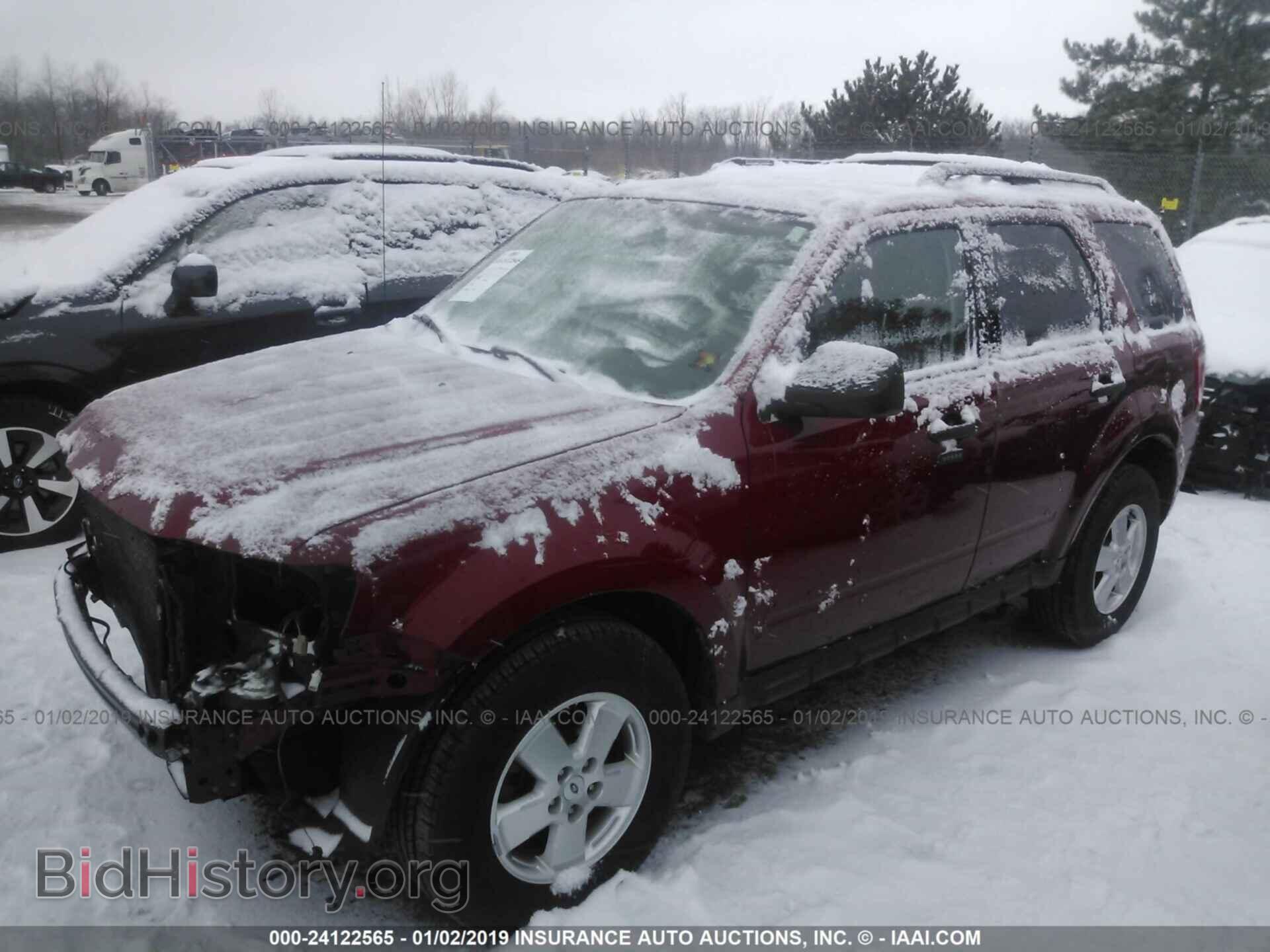 2011 FORD ESCAPE - VIN: 1FMCU9DG0BKB70892 - Photo 2