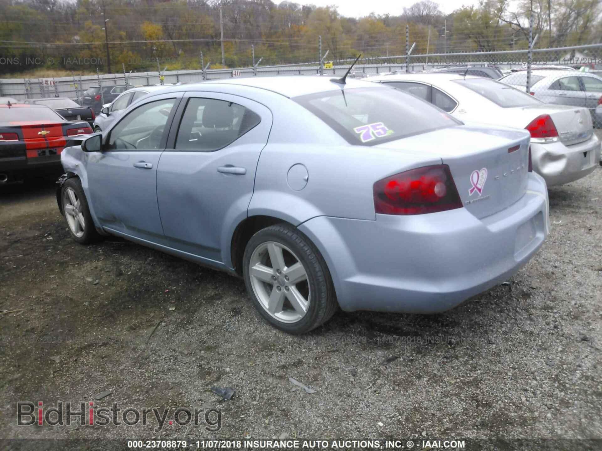 2013 DODGE AVENGER - VIN: 1C3CDZAB5DN518592 - Фото 3