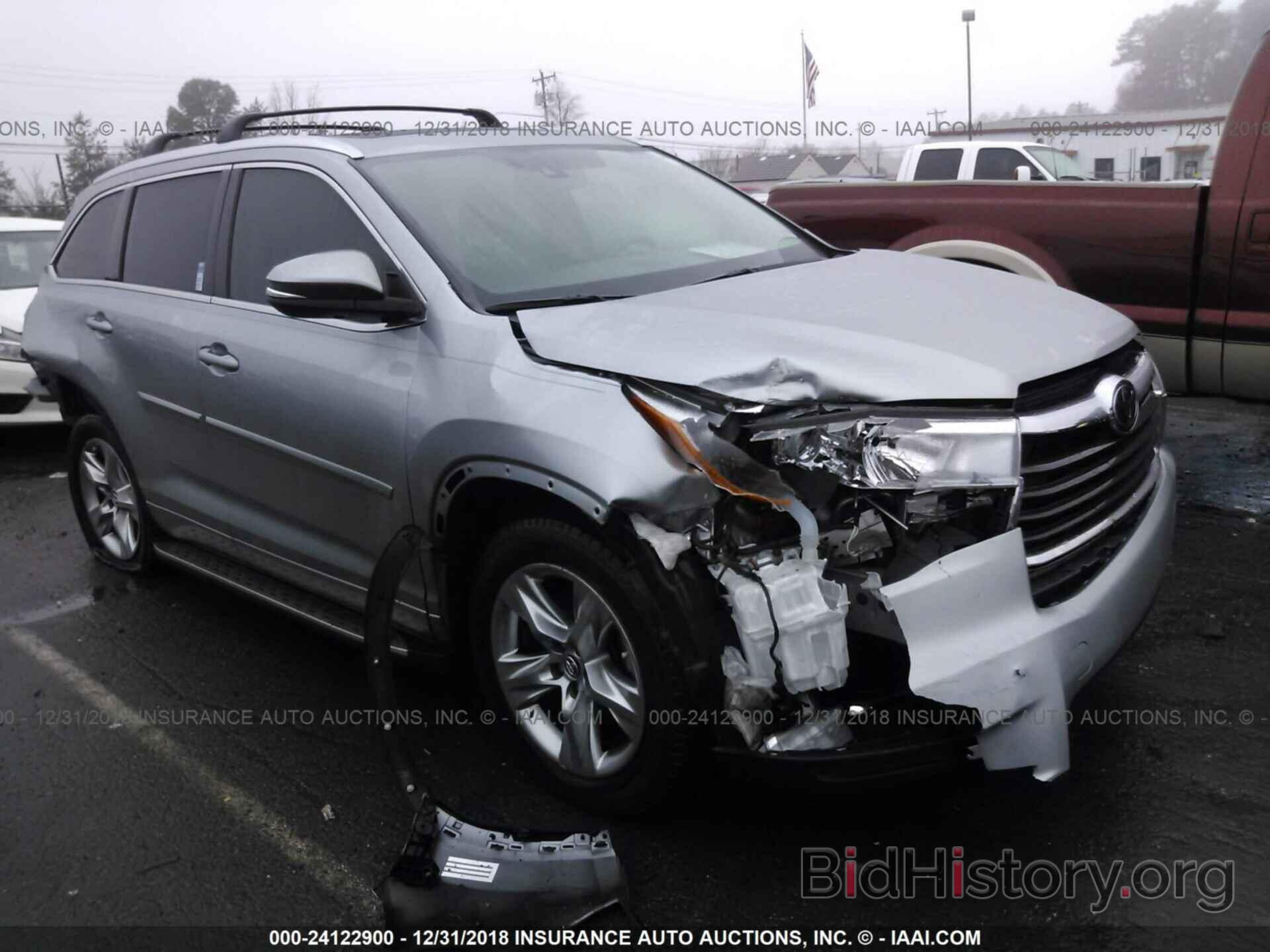 Photo 5TDDKRFH9GS266797 - TOYOTA HIGHLANDER 2016