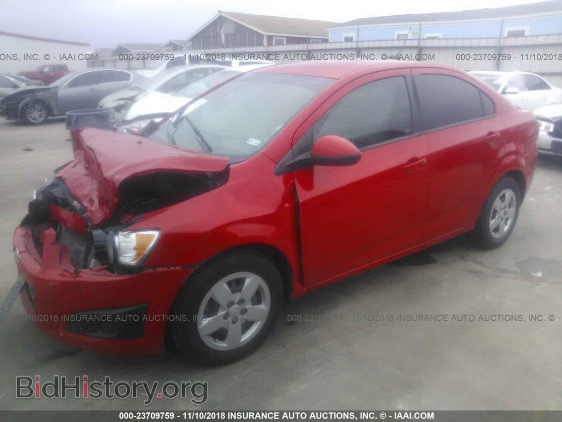 2015 CHEVROLET SONIC - VIN: 1G1JA5SH5F4159852 - Фото 2