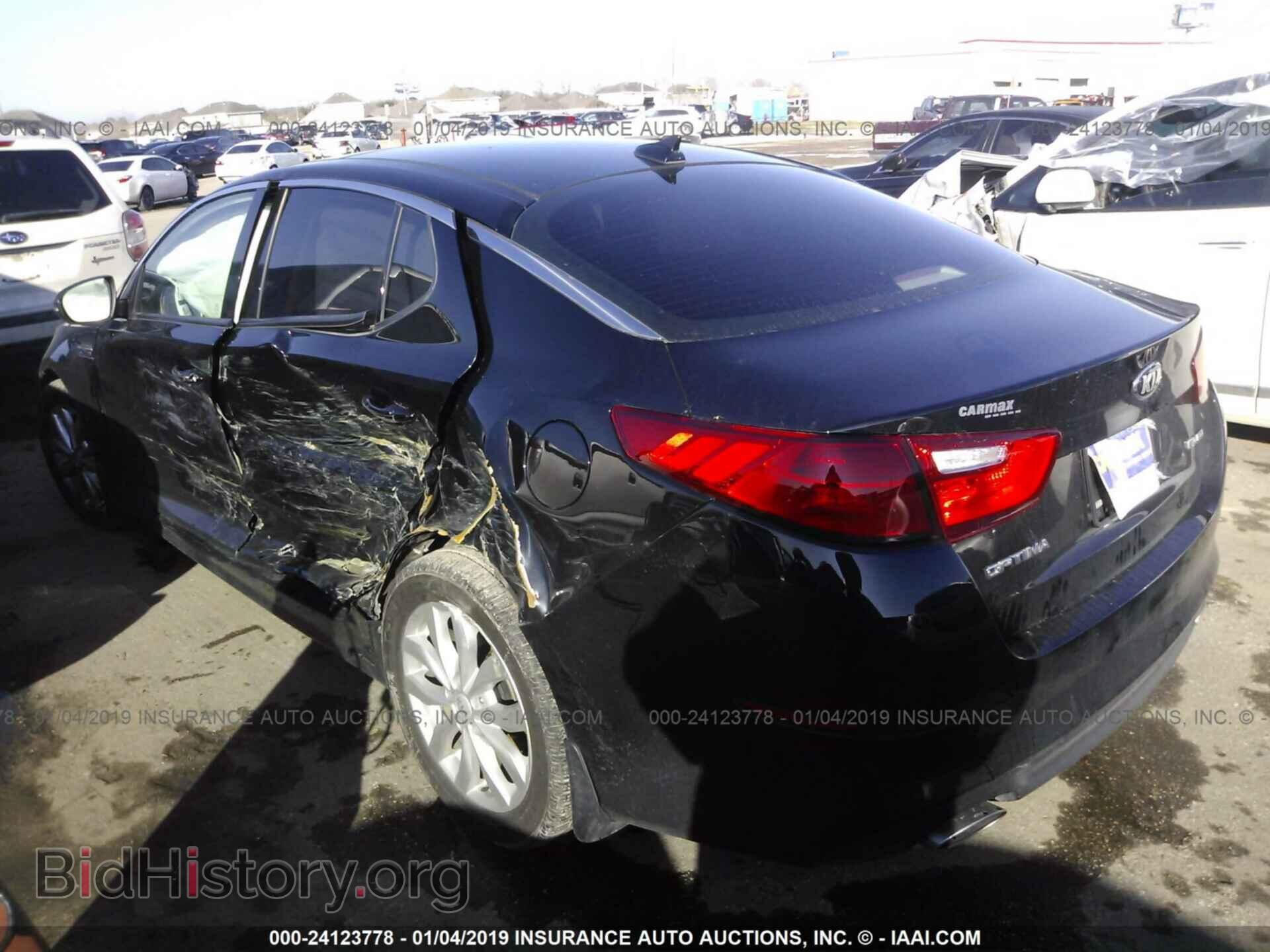 2014 KIA OPTIMA - VIN: 5XXGN4A76EG323641 - Фото 3