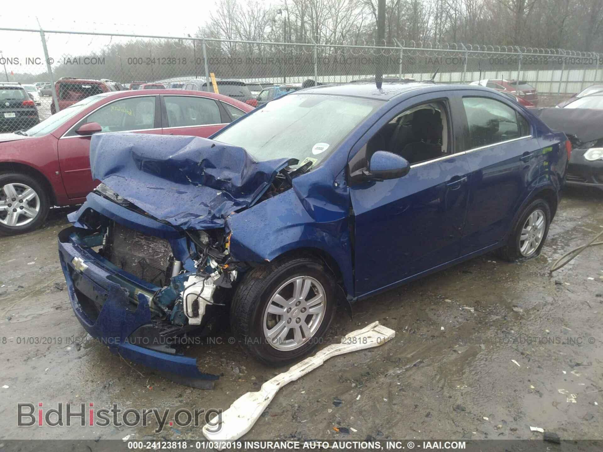 2012 CHEVROLET SONIC - VIN: 1G1JC5SH7C4214632 - Фото 2