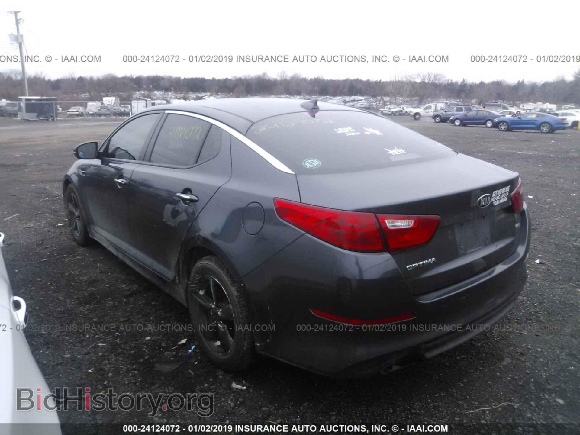 2015 KIA OPTIMA - VIN: KNAGM4A77F5632041 - Photo 3