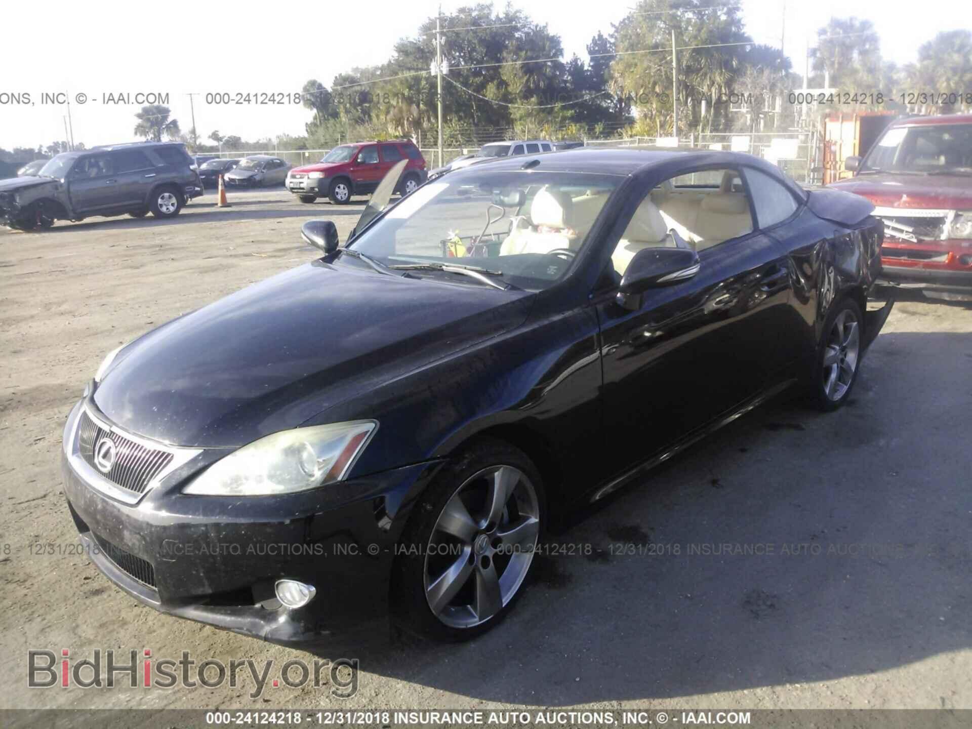 2010 LEXUS IS - VIN: JTHFF2C28A2501885 - Фото 2
