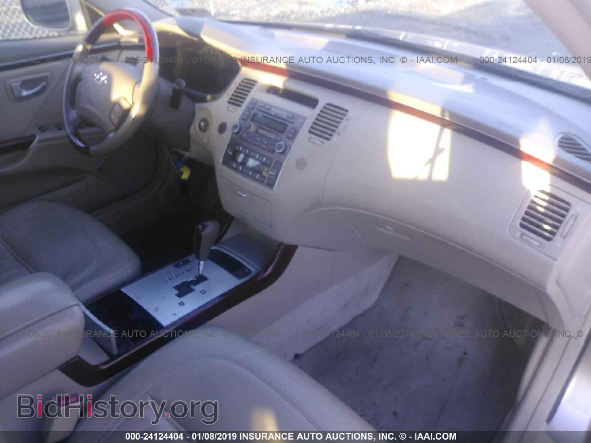 2006 HYUNDAI AZERA - VIN: KMHFC46F96A045361 - Фото 5