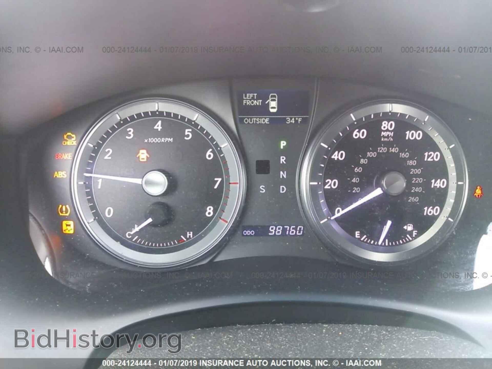 2011 LEXUS ES - VIN: JTHBK1EG4B2429386 - Фото 7