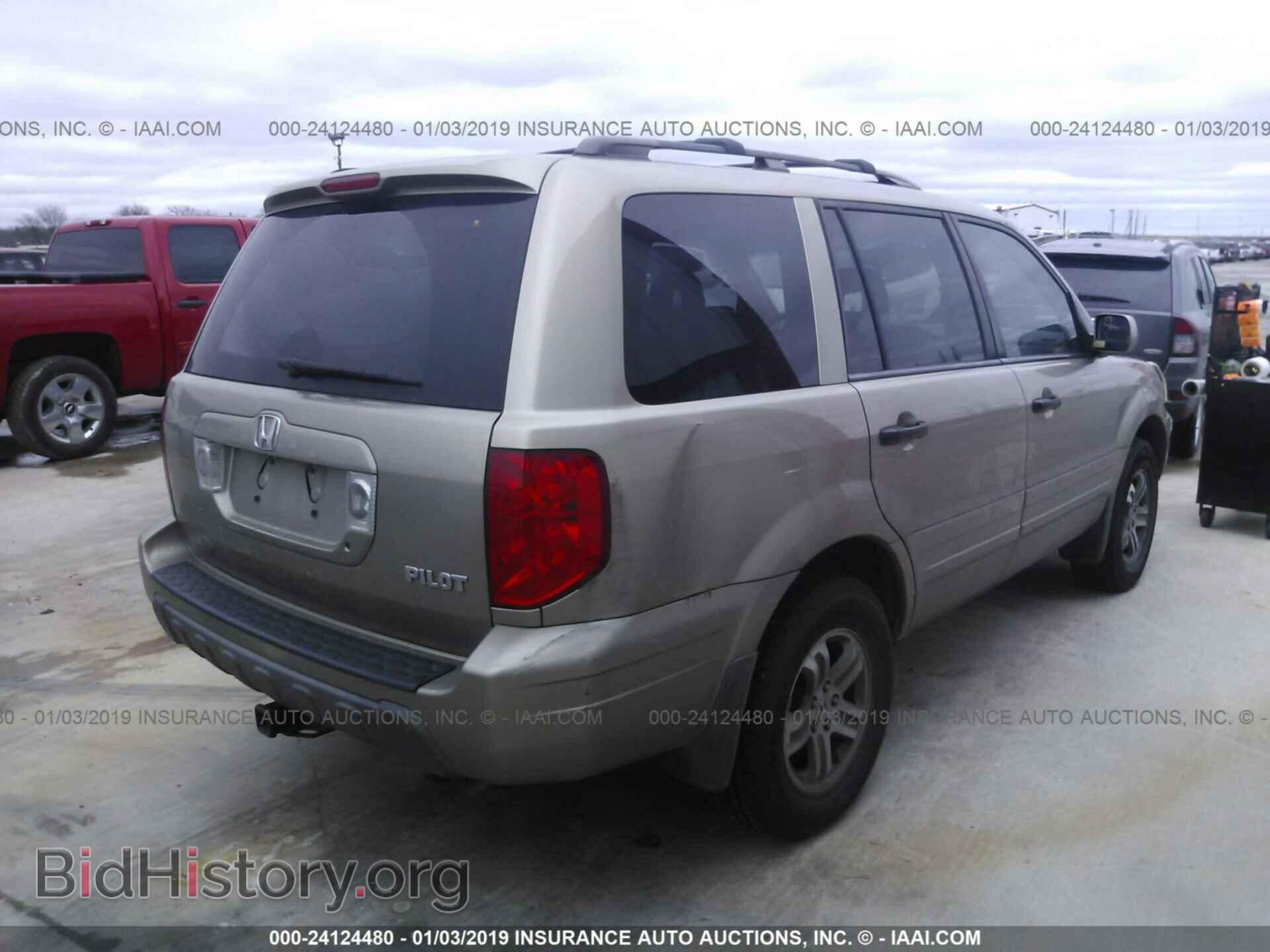 2005 HONDA PILOT - VIN: 5FNYF18545B010823 - Фото 4