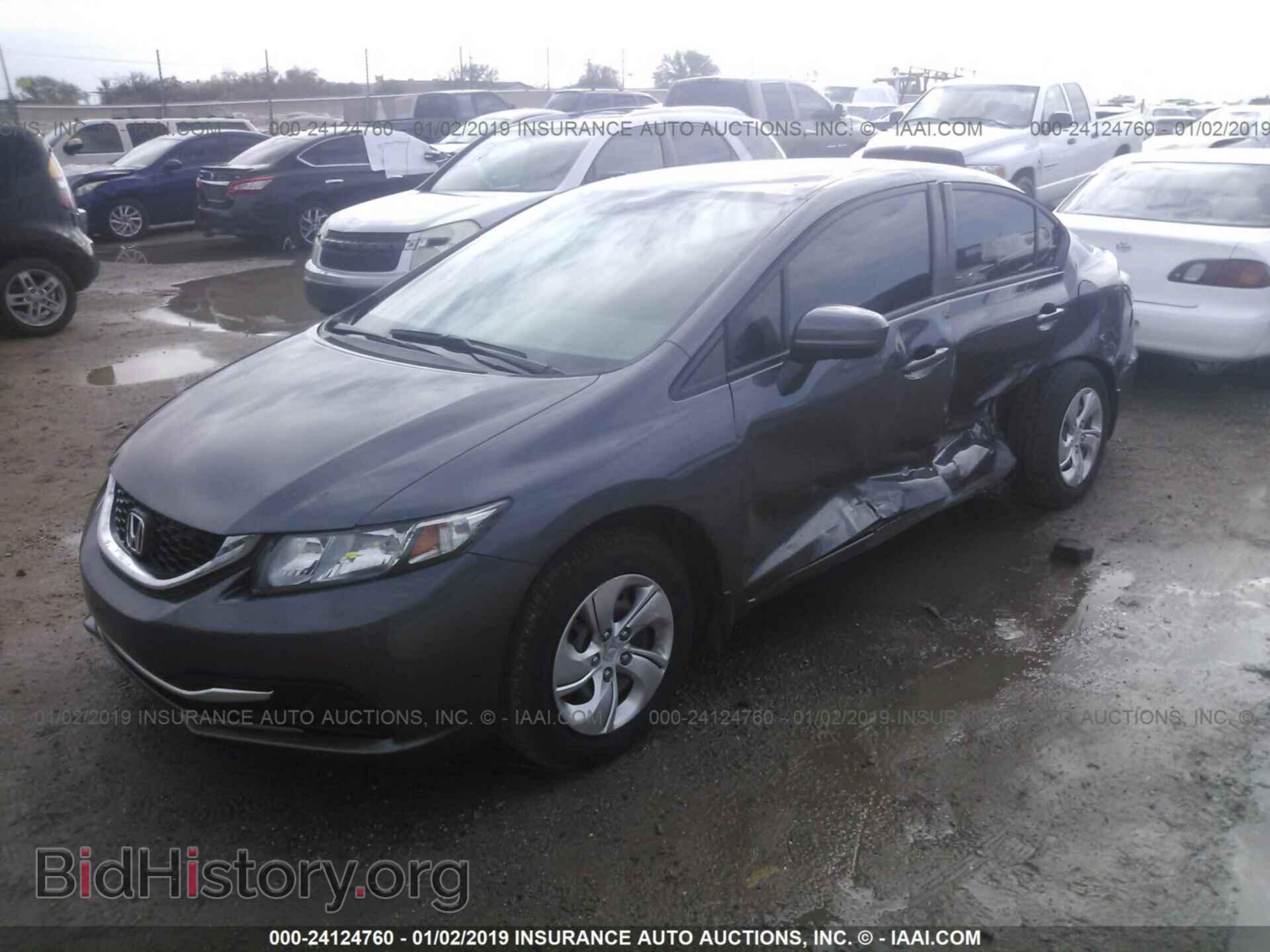 2014 HONDA CIVIC - VIN: 19XFB2F57EE049374 - Фото 2