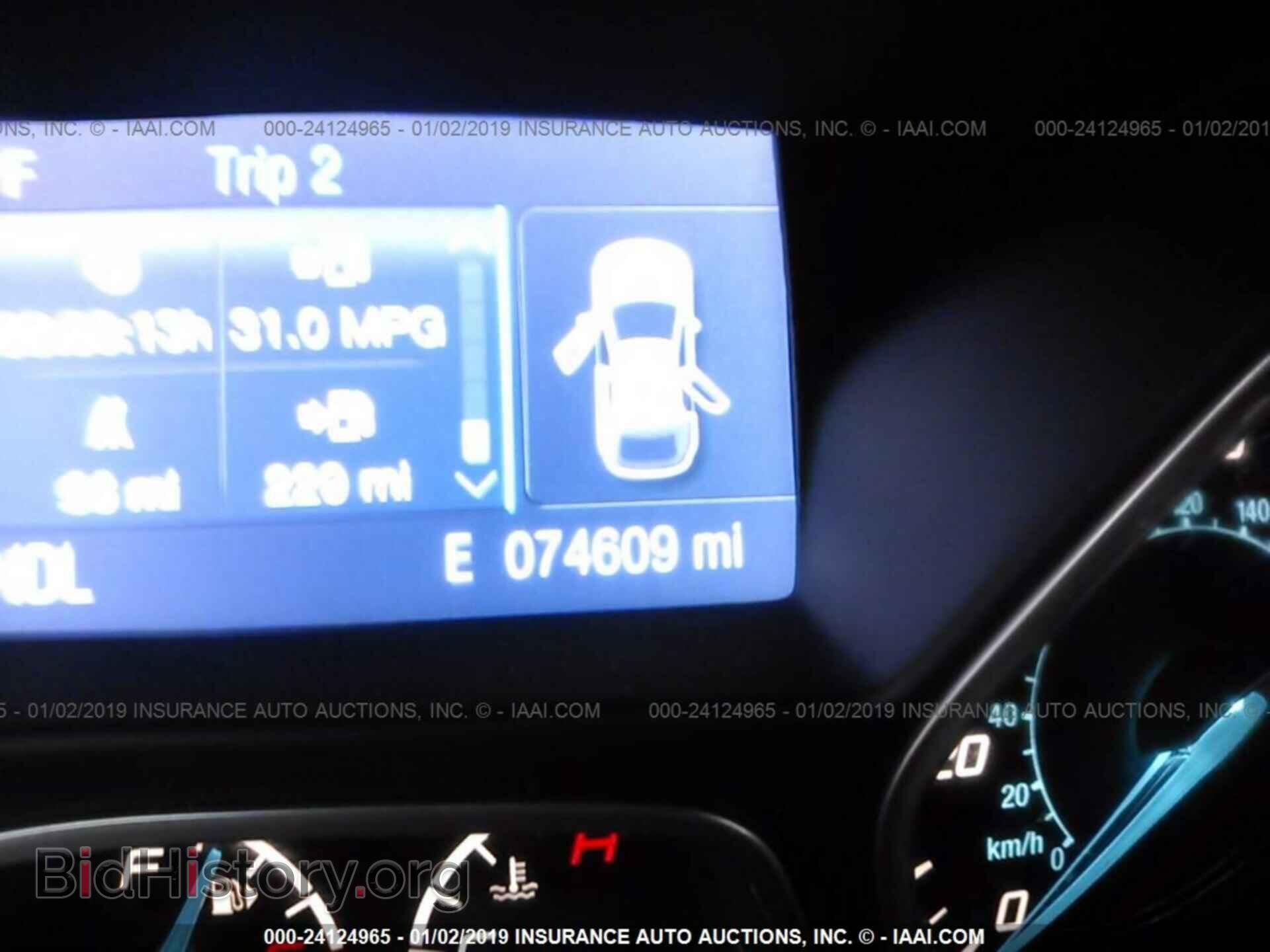 2014 FORD FOCUS - VIN: 1FADP3F25EL372386 - Фото 7